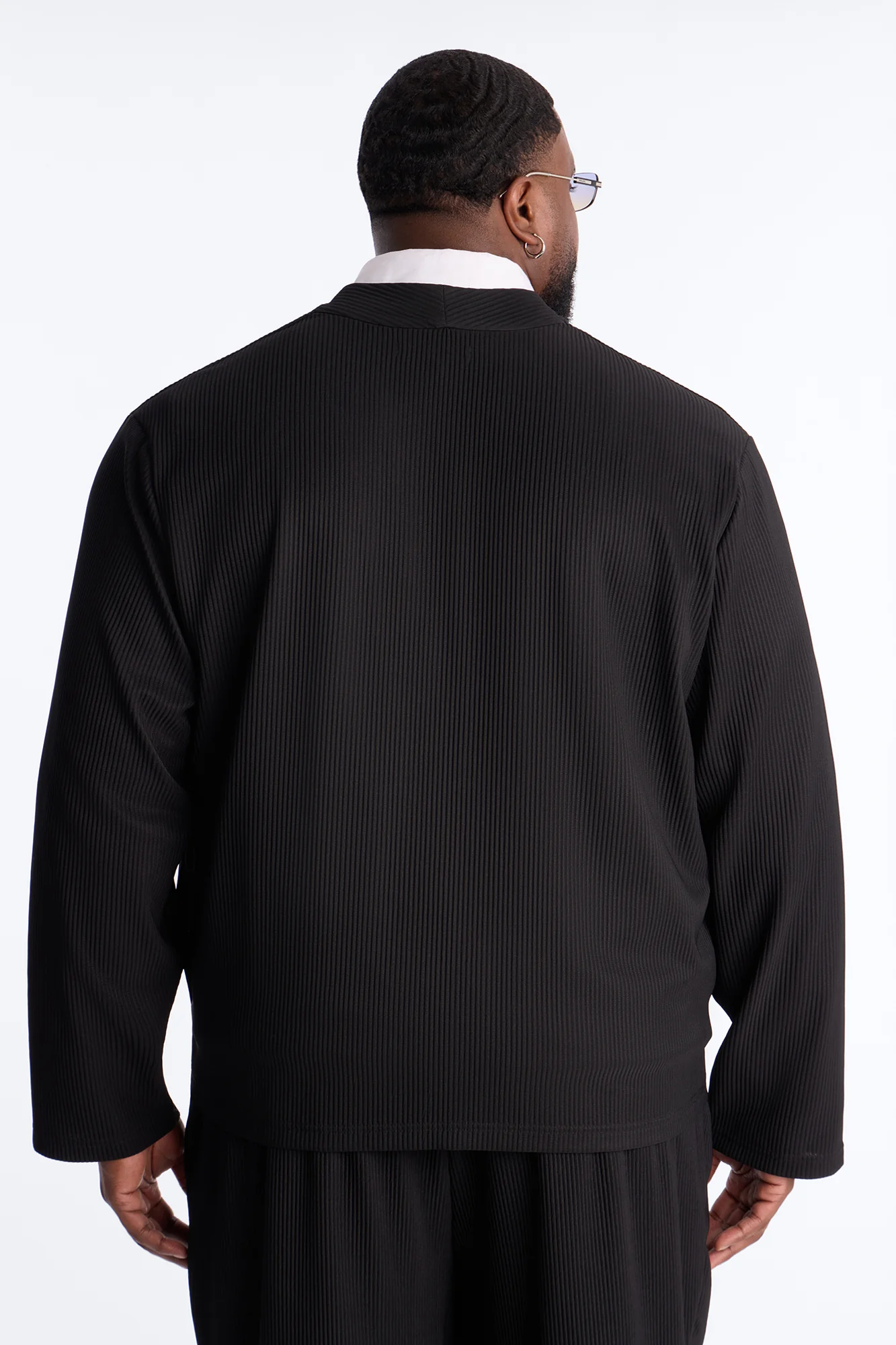 Show Up Shawl Collar Blazer - Black - Image 8