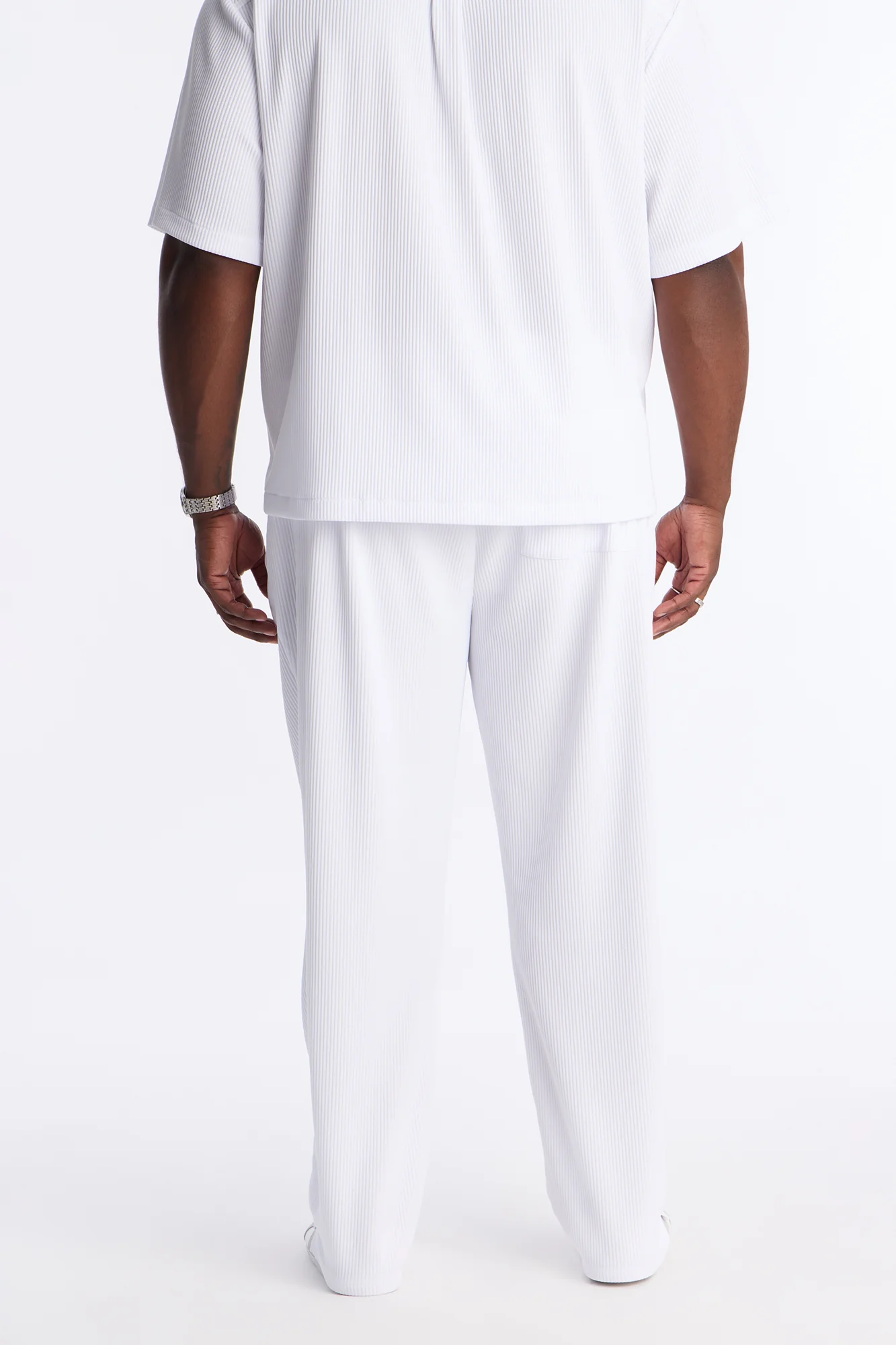 Show Up Slim Slit Pants - White - Image 6