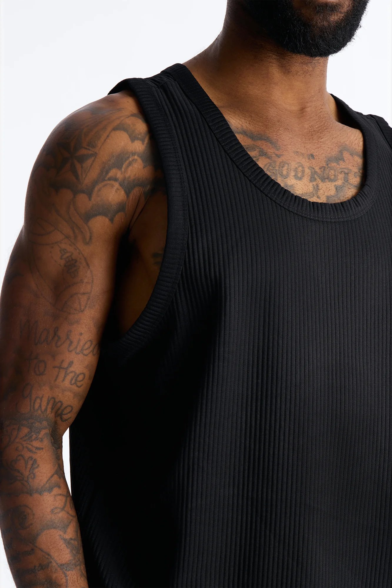 Show Up Tank Top - Black - Image 3