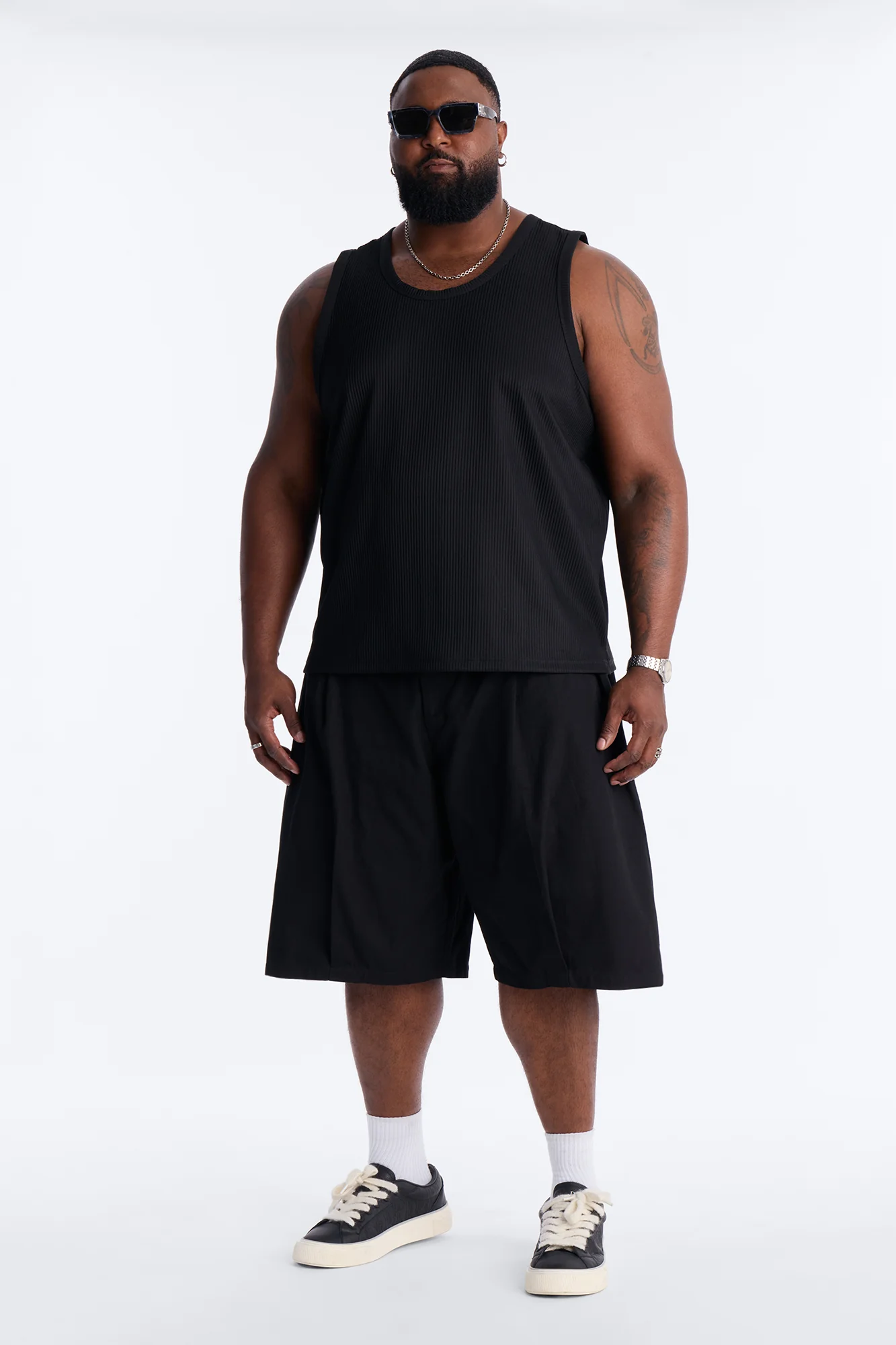 Show Up Tank Top - Black - Image 6