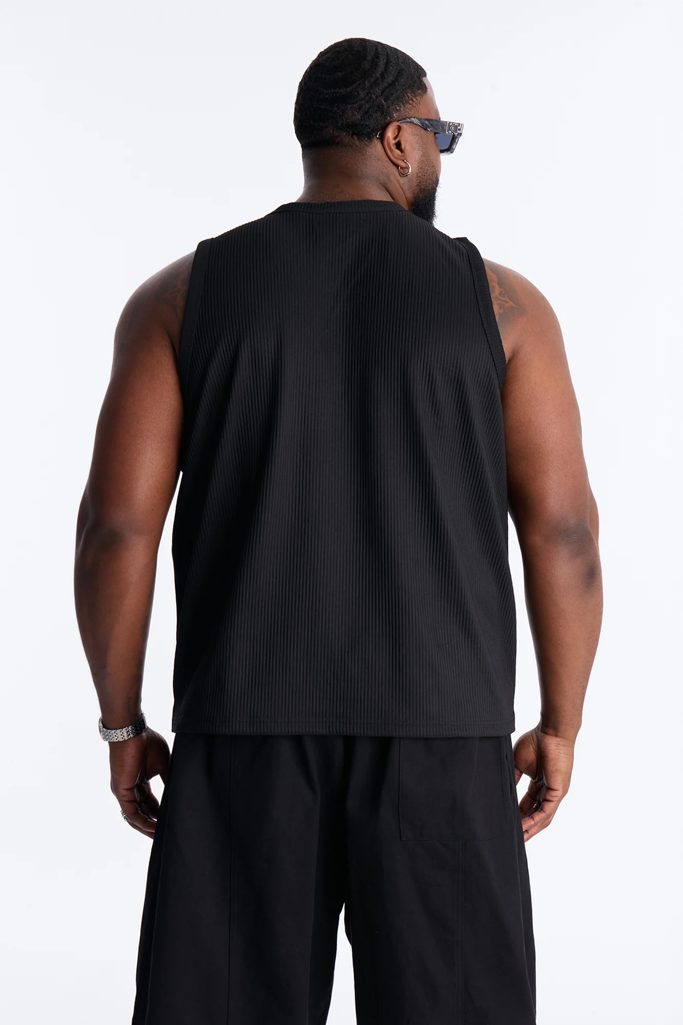 Show Up Tank Top - Black - Image 8