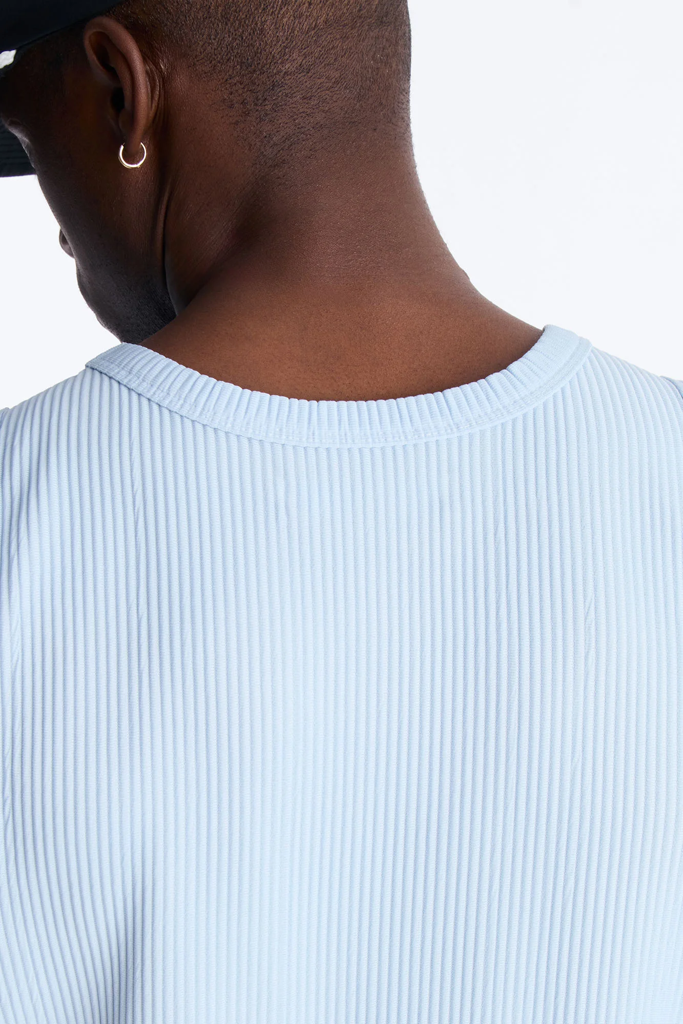 Show Up Tank Top - Light Blue - Image 3