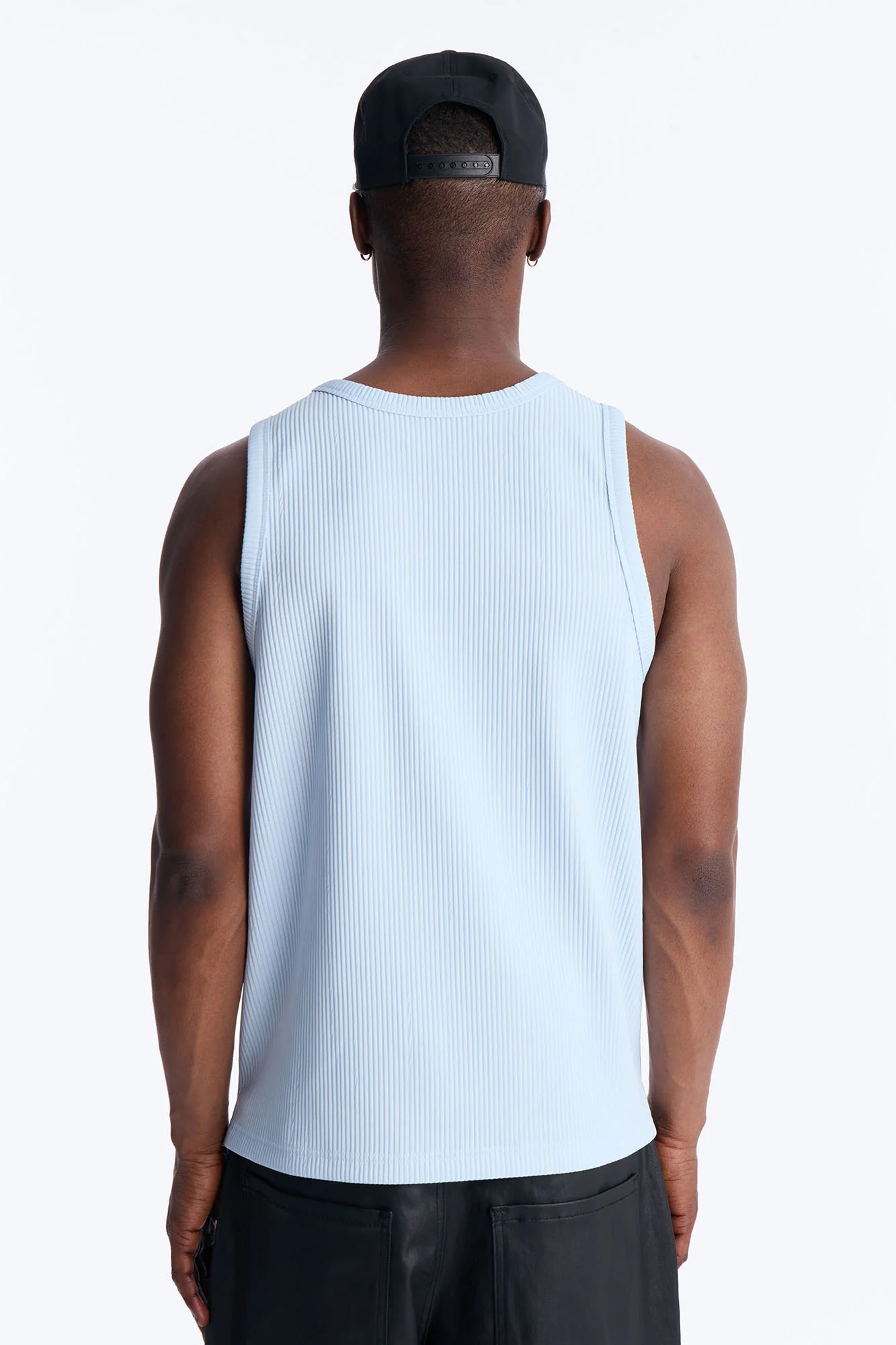 Show Up Tank Top - Light Blue - Image 4