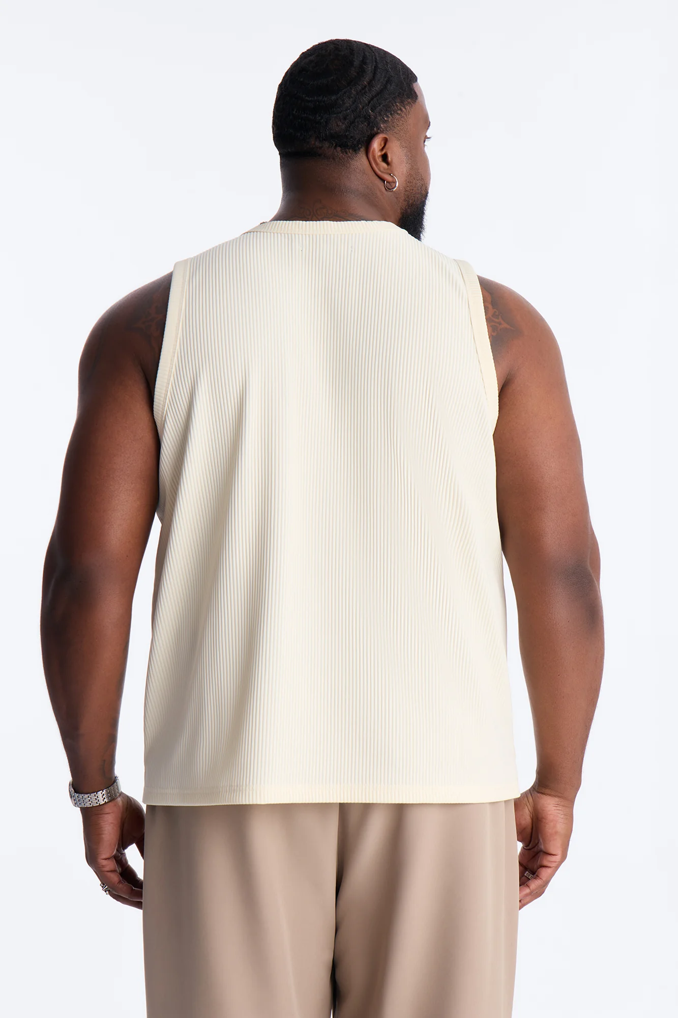 Show Up Tank Top - Off White - Image 8