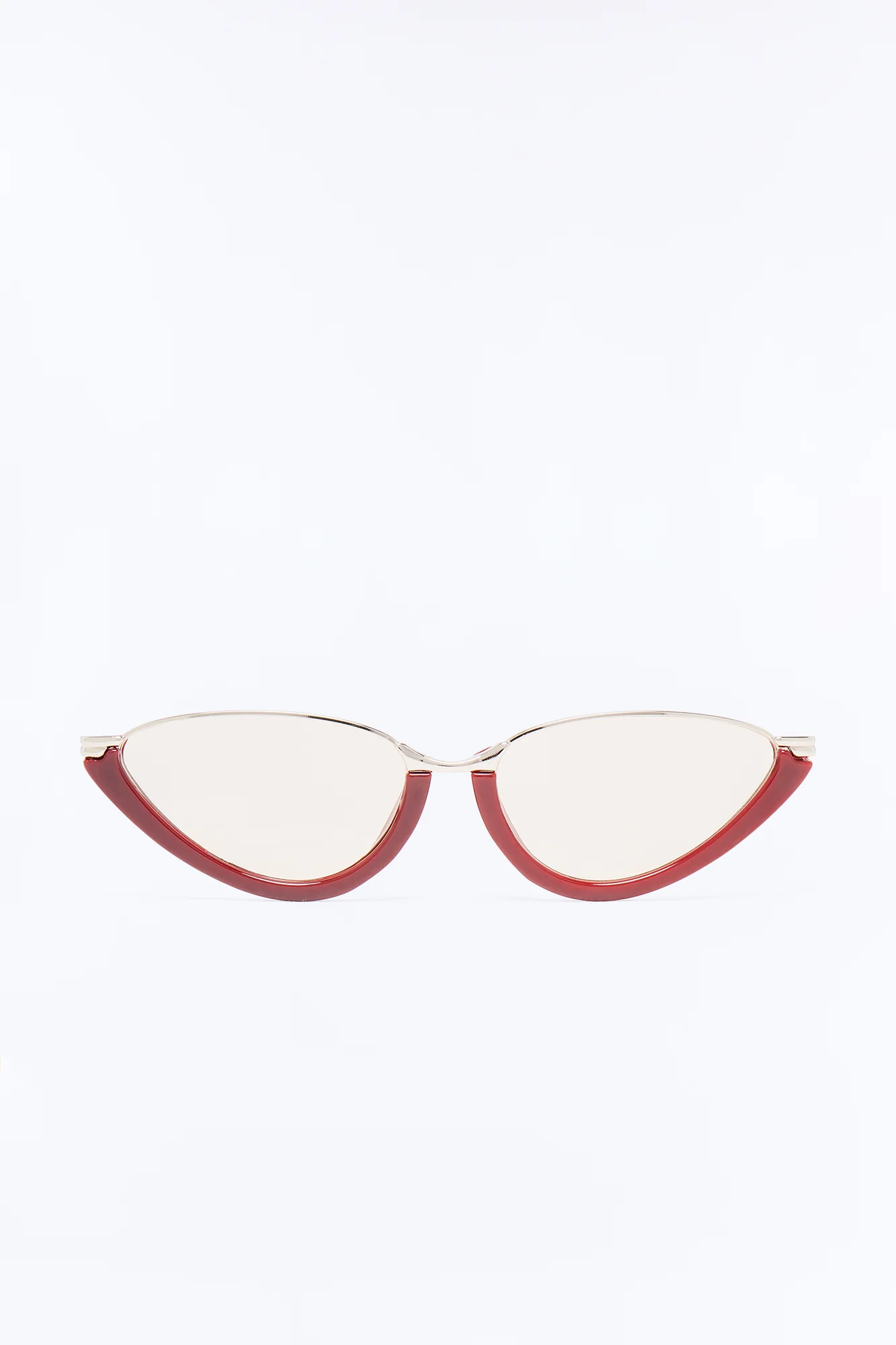 Side By Side Sunglasses - Burgundy/combo - Image 3