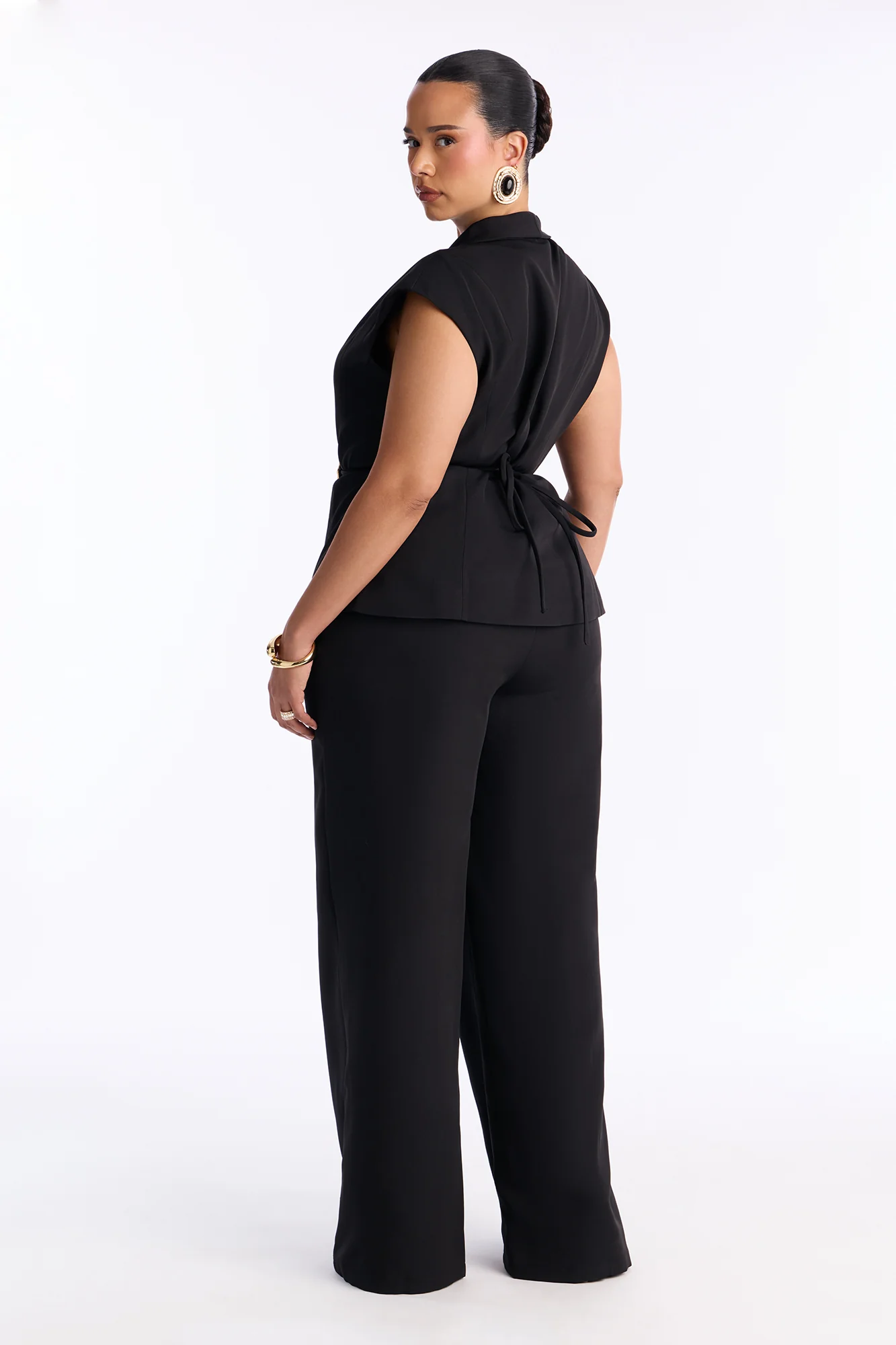 Signature Move Vest Pant Set - Black - Image 7