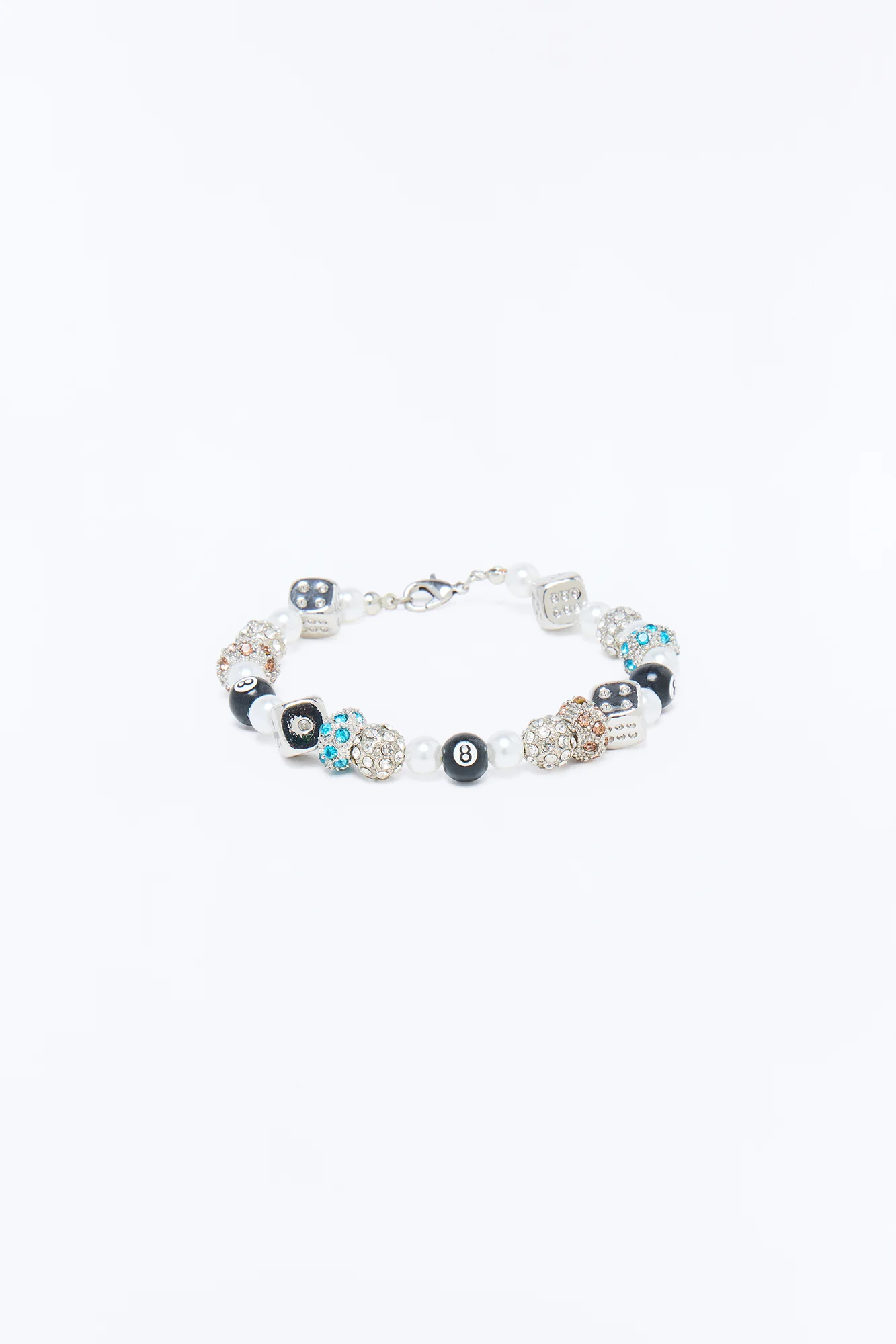 Silver Hustle Bead Bracelet - Silver - Image 3