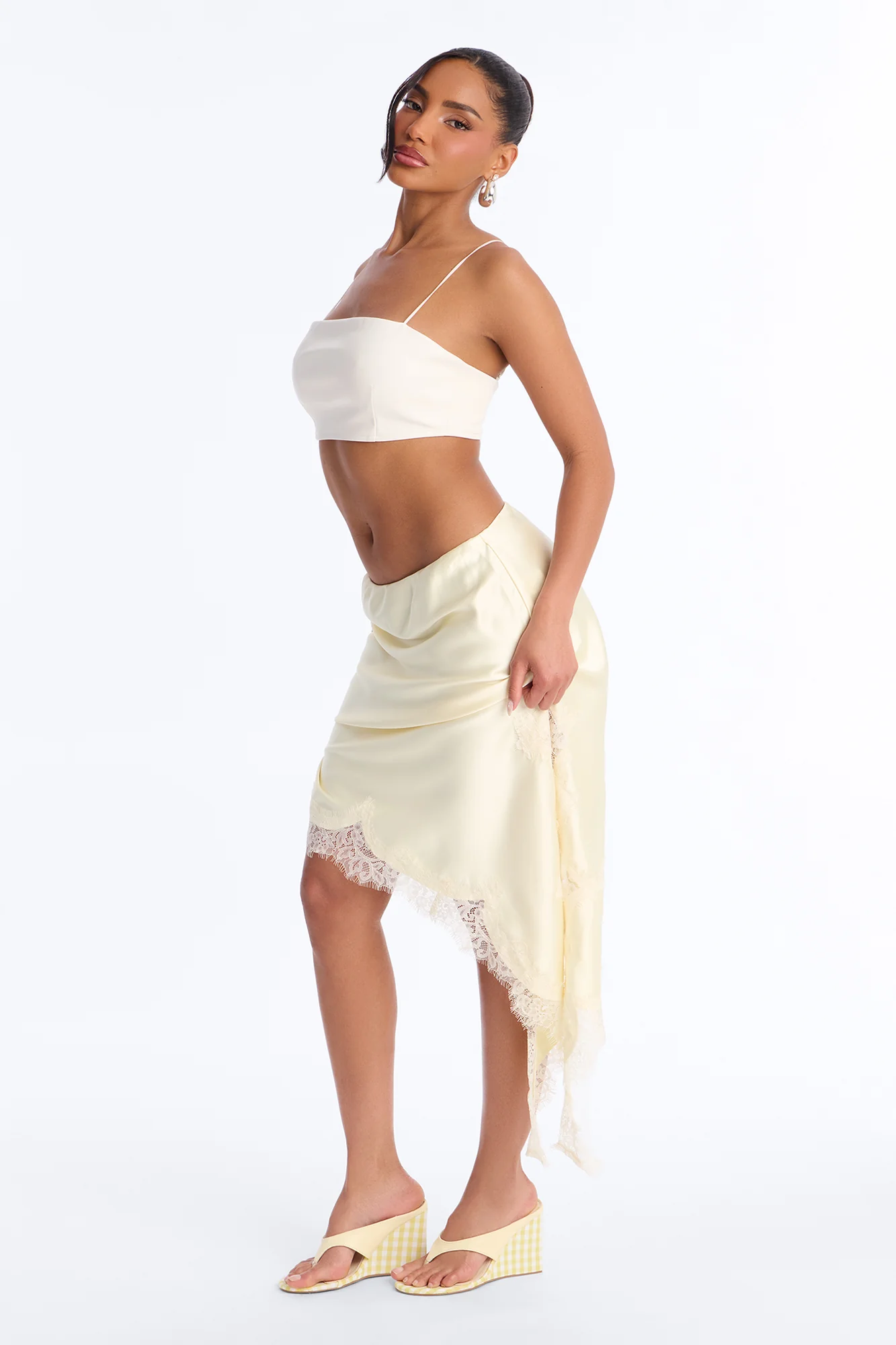 Simona Thong Wedges - Yellow - Image 3