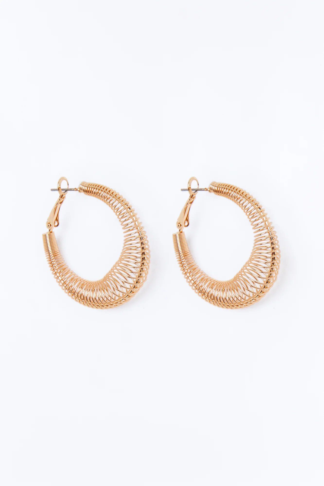 Simply You Hoop Earrings - Gold - Image 3