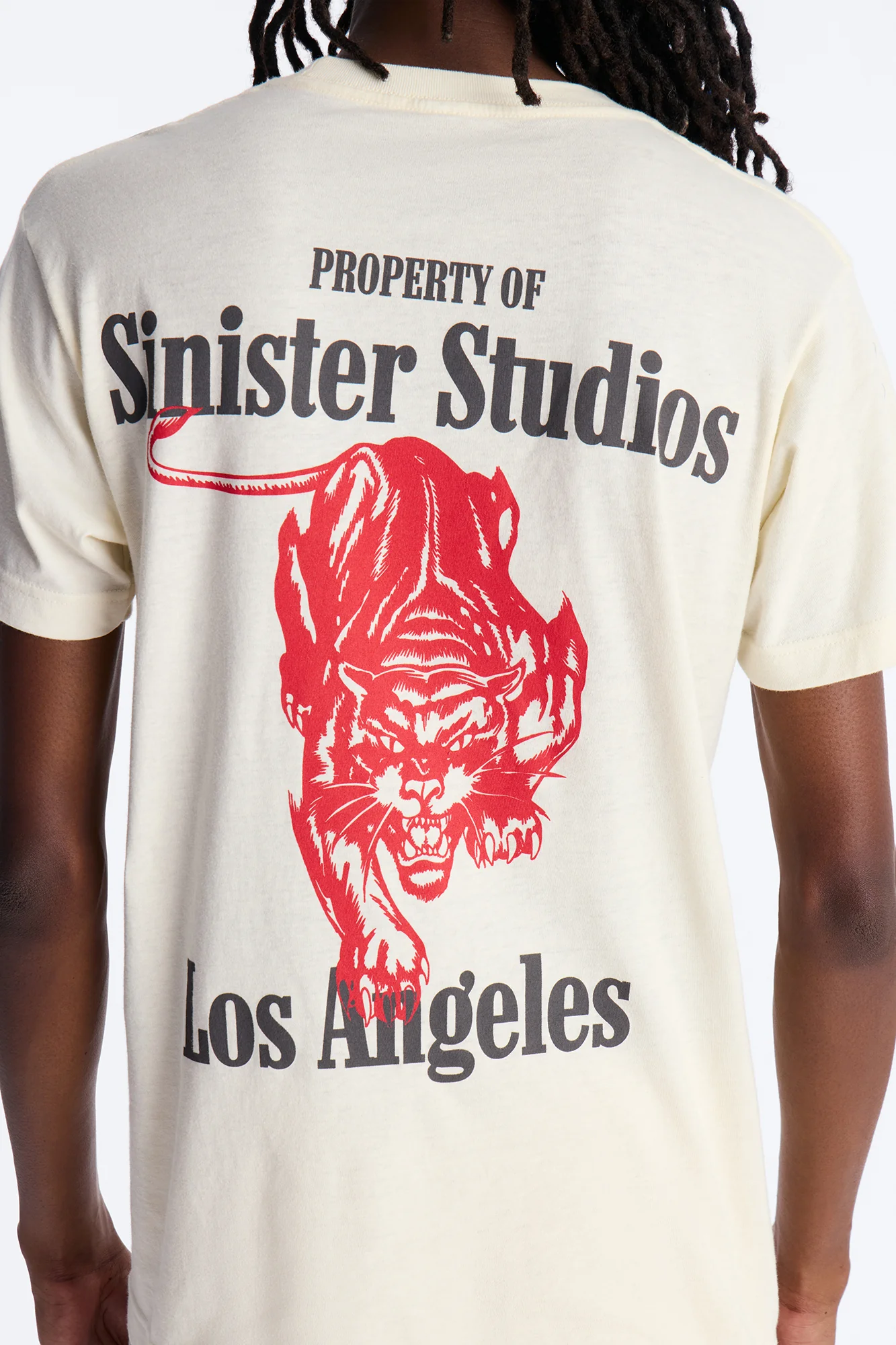 Sinister Studios LA Short Sleeve Tee - Cream