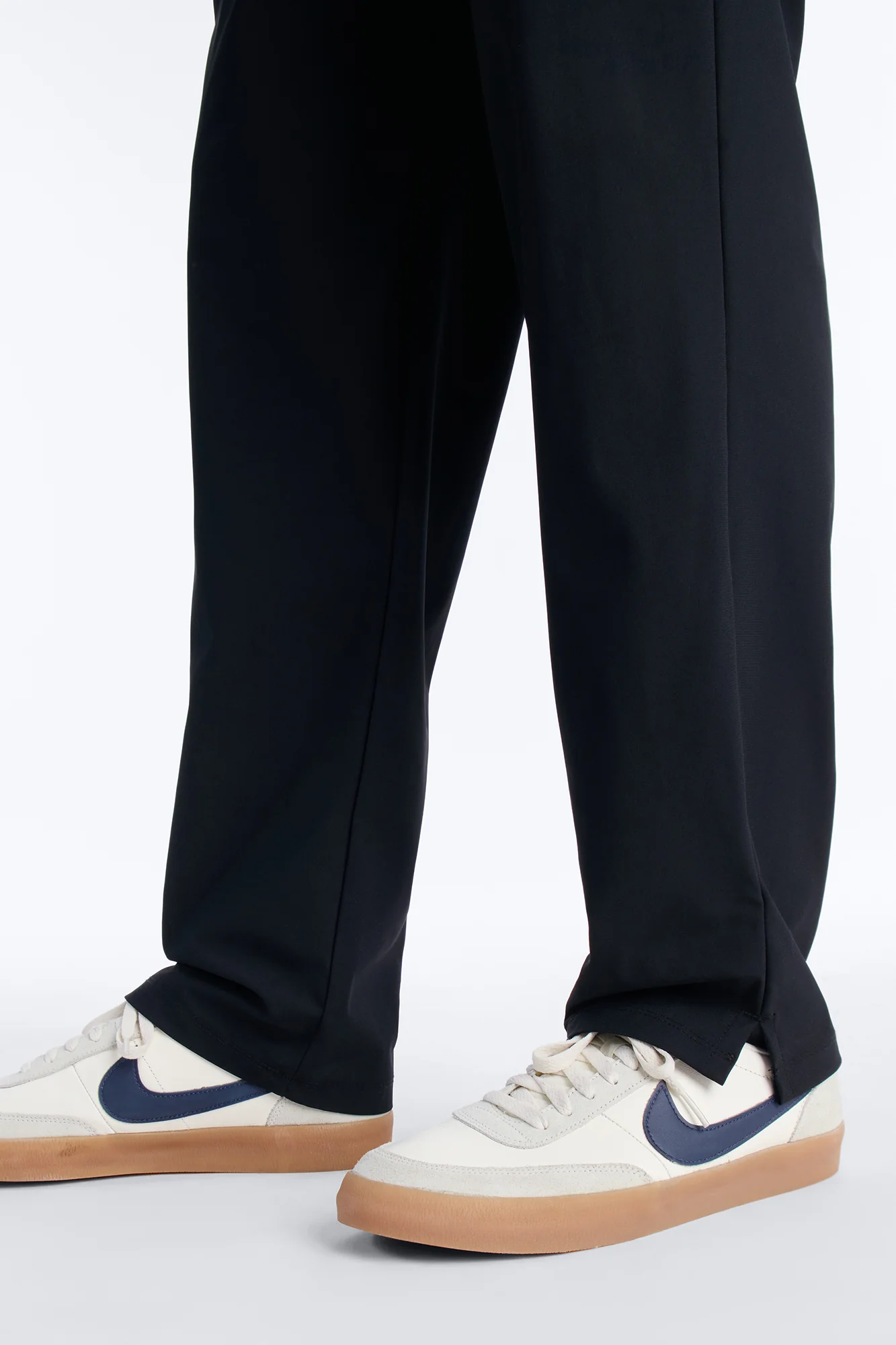 Slim Axis Slit Pant - Black - Image 4