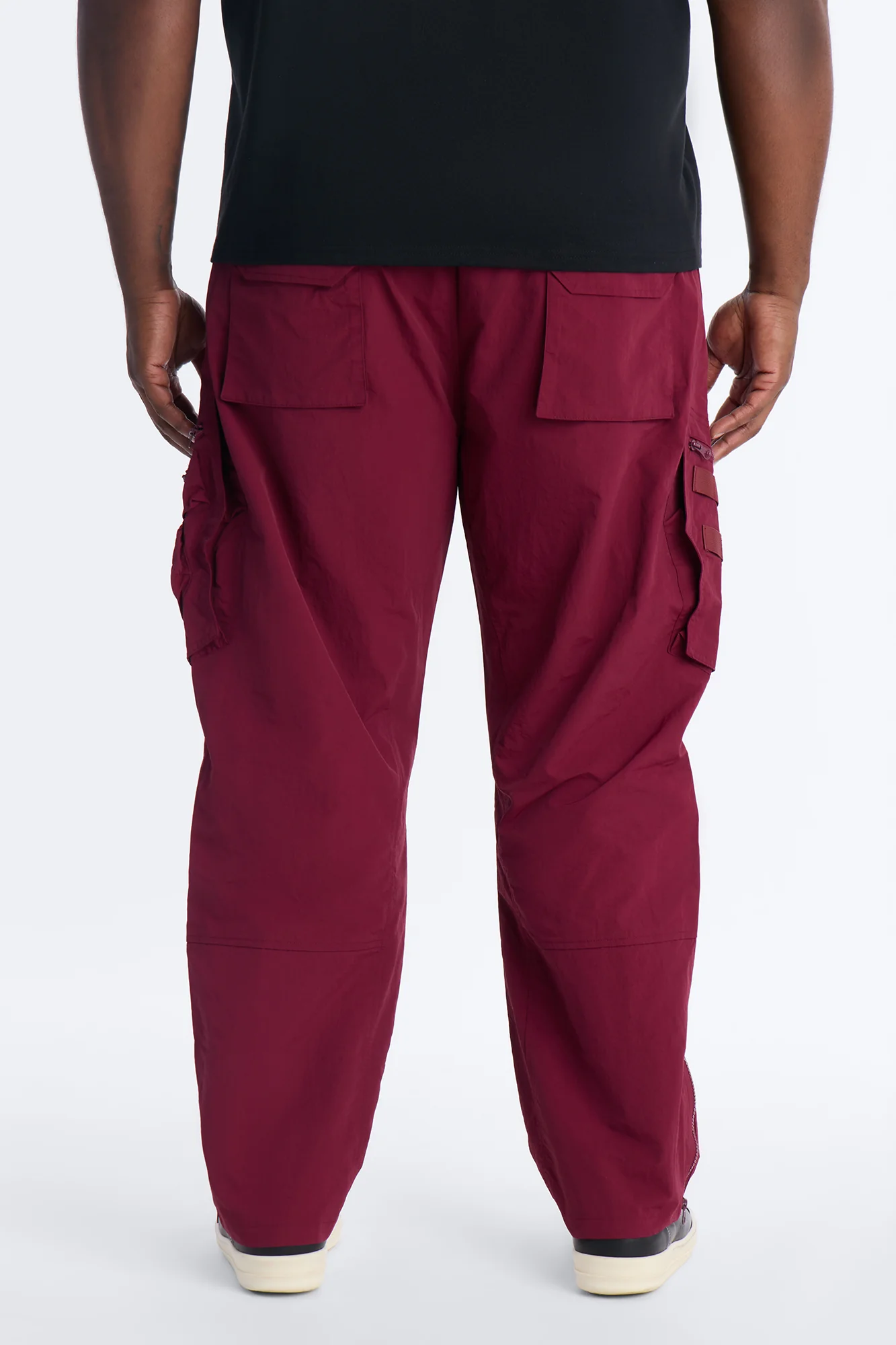 Slim Cipher Ascend Cargo Pant - Burgundy - Image 12