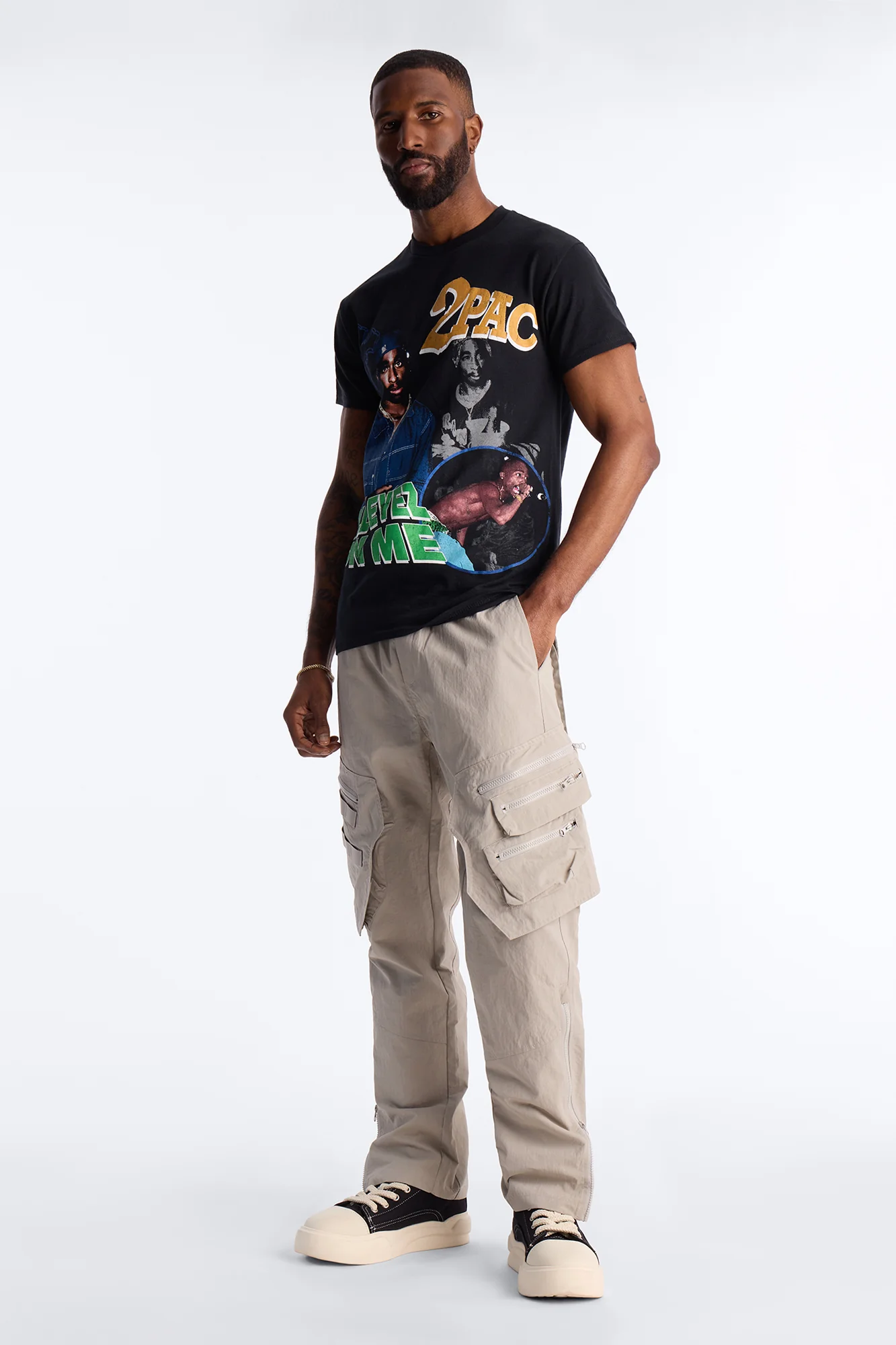 Slim Cipher Ascend Cargo Pant - Grey - Image 2
