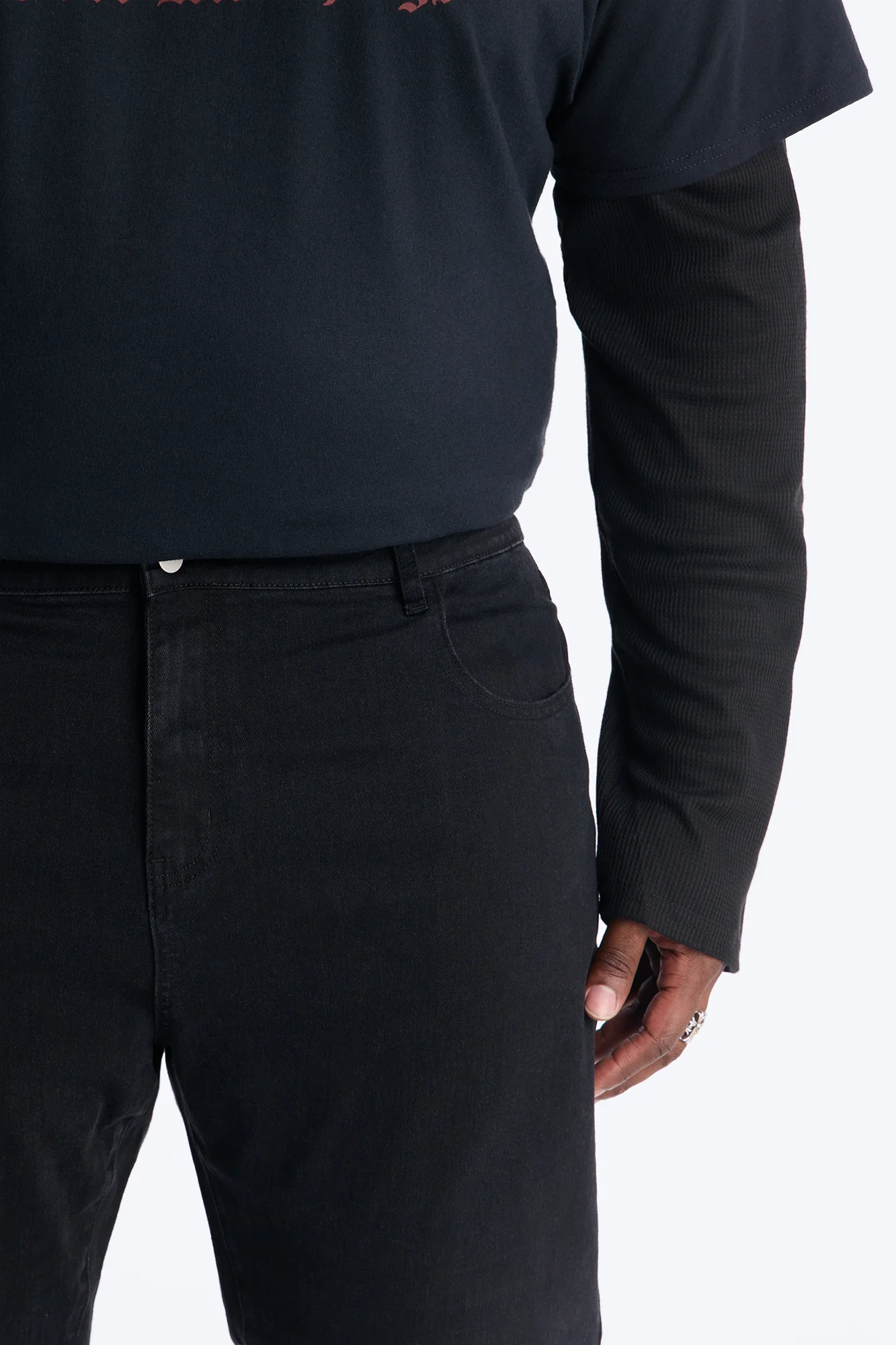 Slim Everyday Motion Jean - Black - Image 7