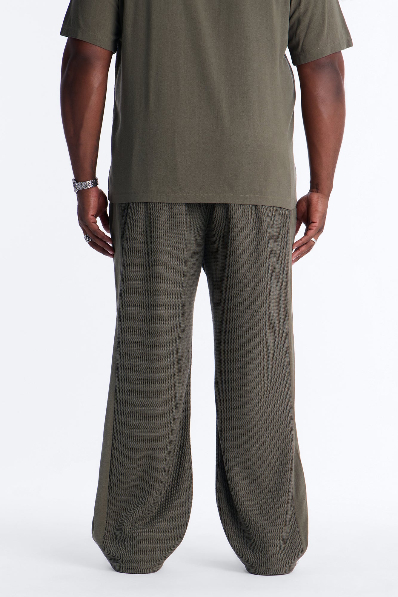 Slim Flare Brookfield Flow Pant - Olive - Image 7