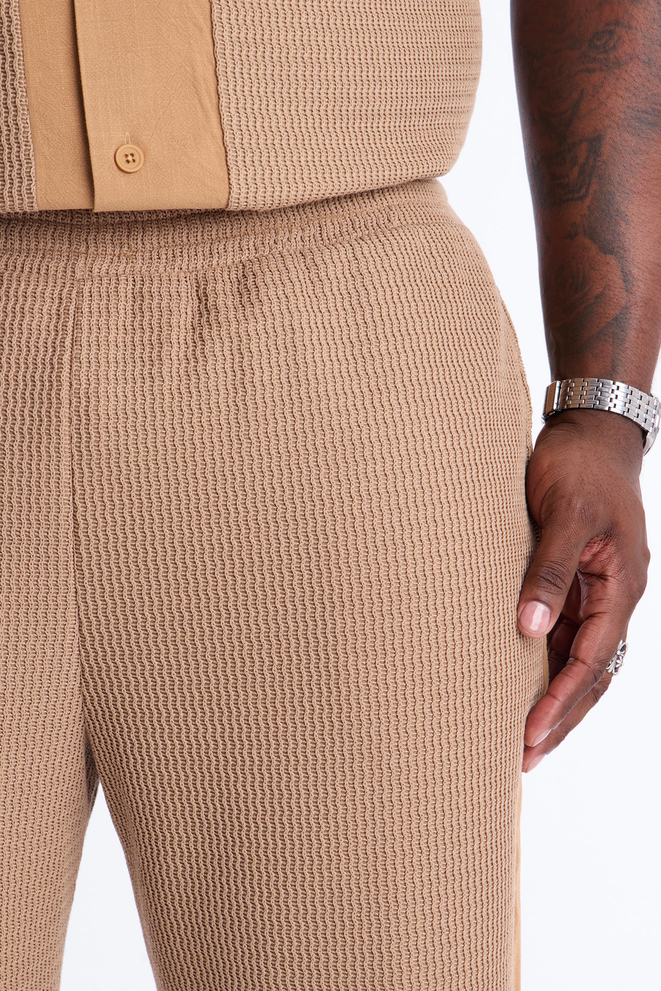 Slim Flare Brookfield Flow Pant - Tan - Image 7