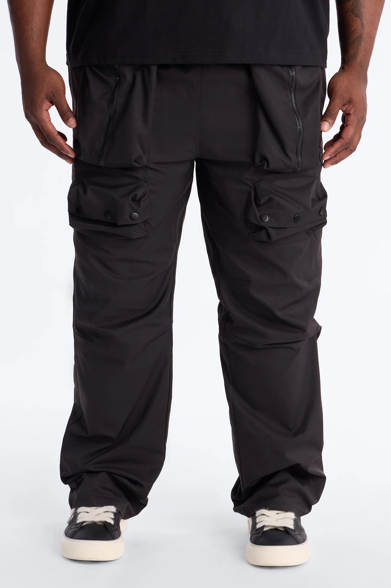 Slim Fort Dreamer Cargo Pant - Black - Image 6