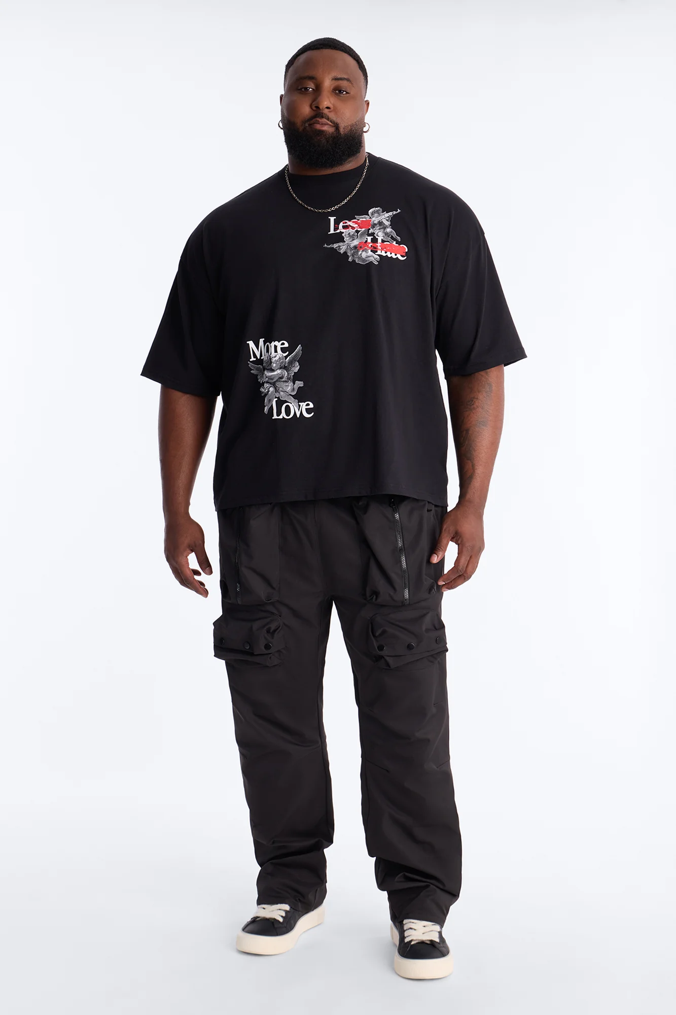 Slim Fort Dreamer Cargo Pant - Black - Image 7