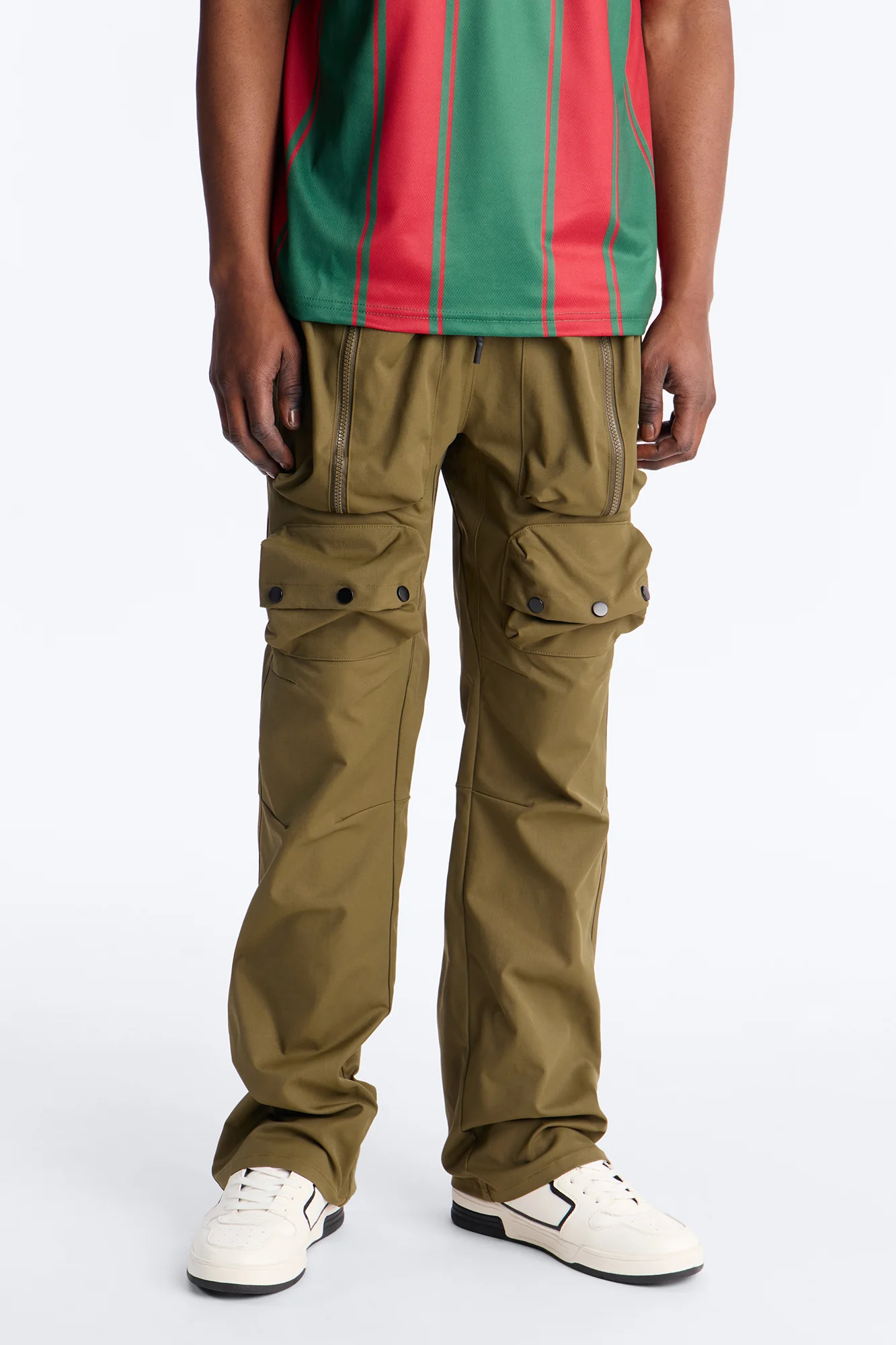 Slim Fort Dreamer Cargo Pant - Olive