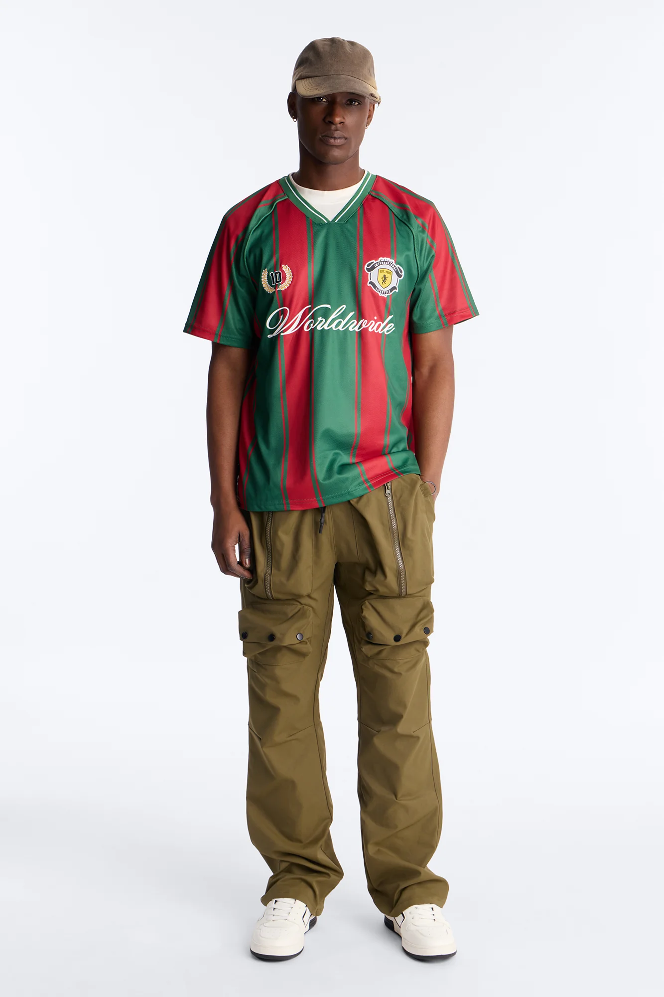 Slim Fort Dreamer Cargo Pant - Olive - Image 2
