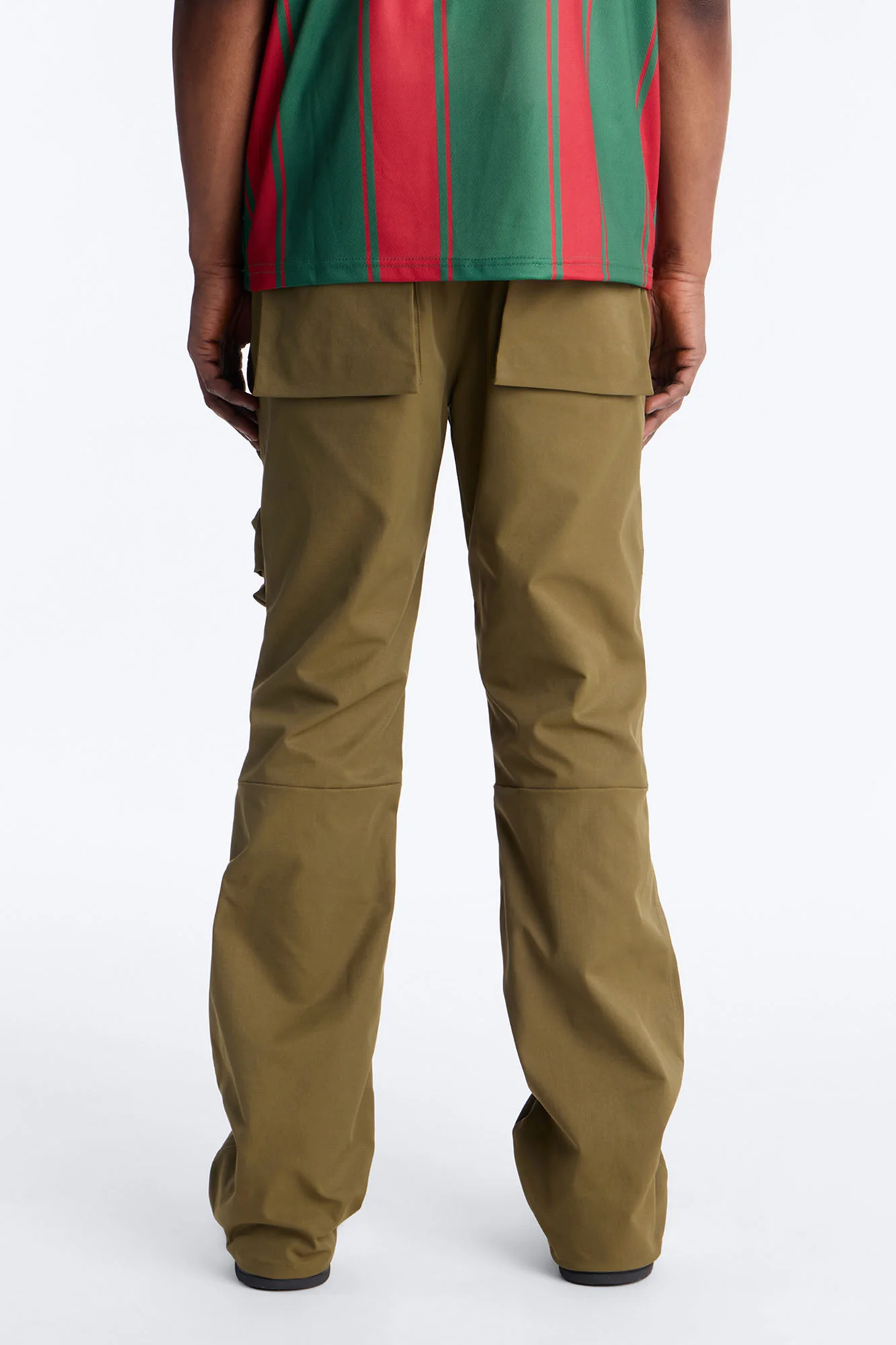 Slim Fort Dreamer Cargo Pant - Olive - Image 4