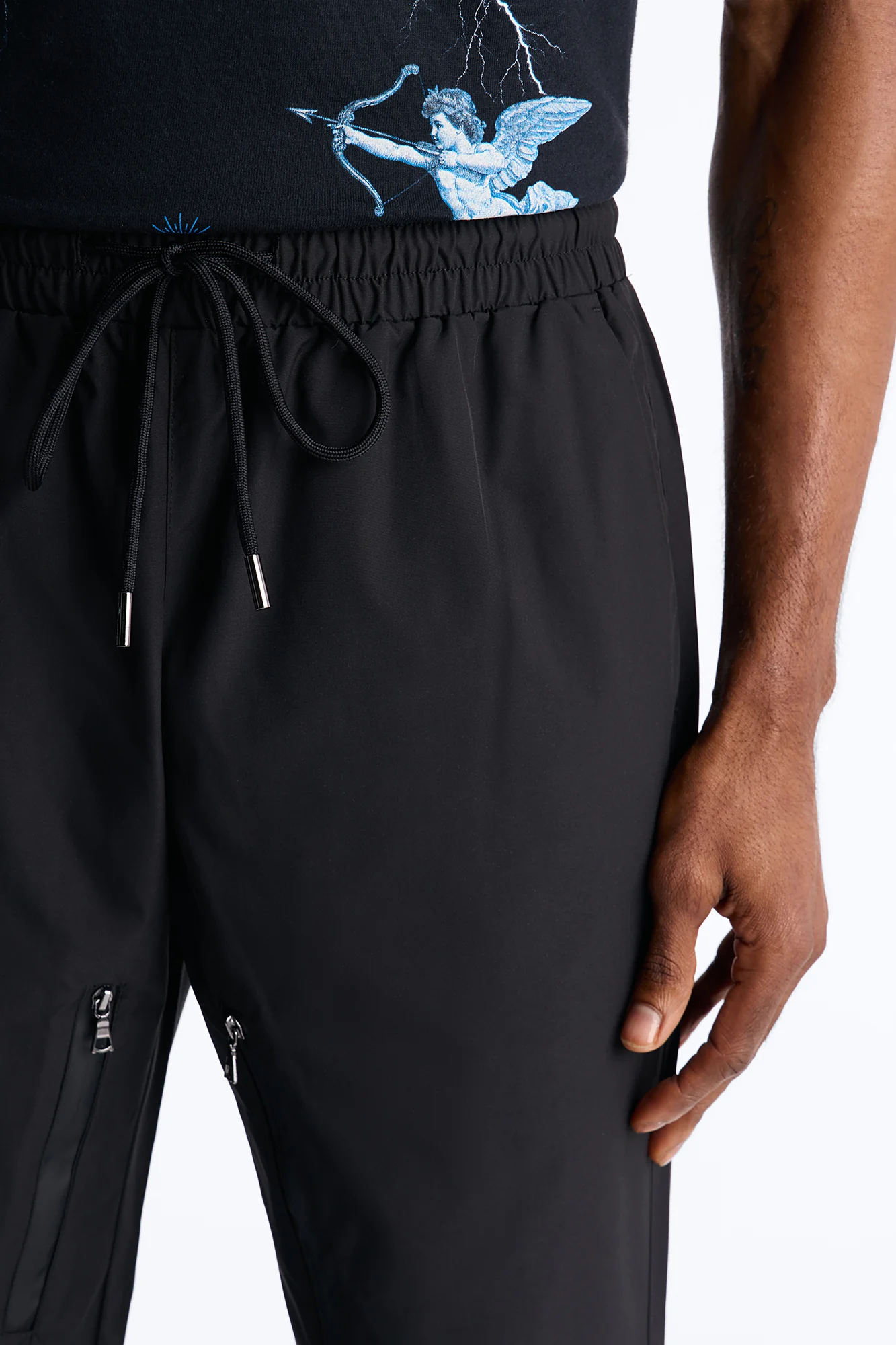 Slim Odyssey Multi Strap Pant - Black - Image 3