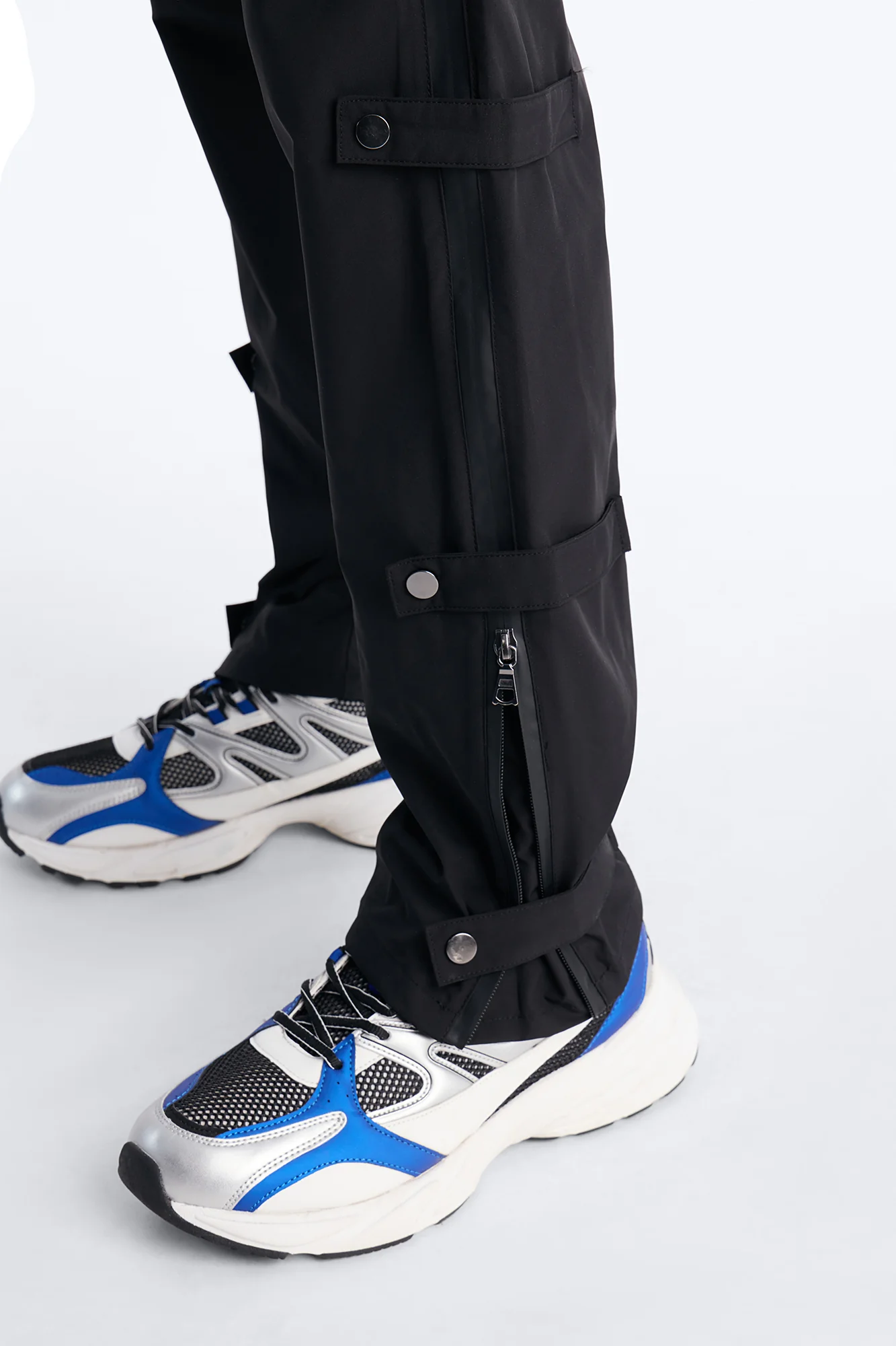 Slim Odyssey Multi Strap Pant - Black - Image 4