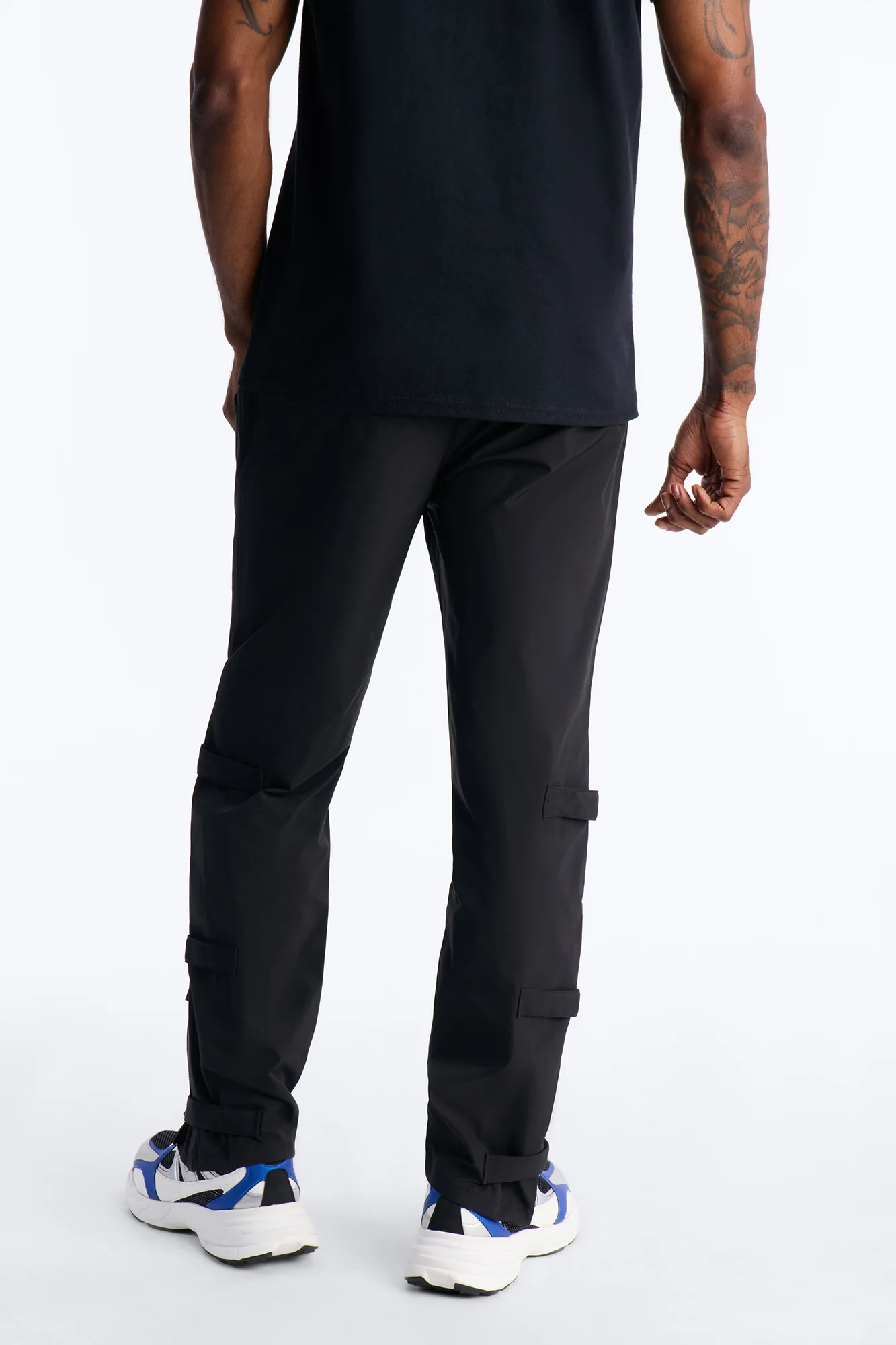 Slim Odyssey Multi Strap Pant - Black - Image 5