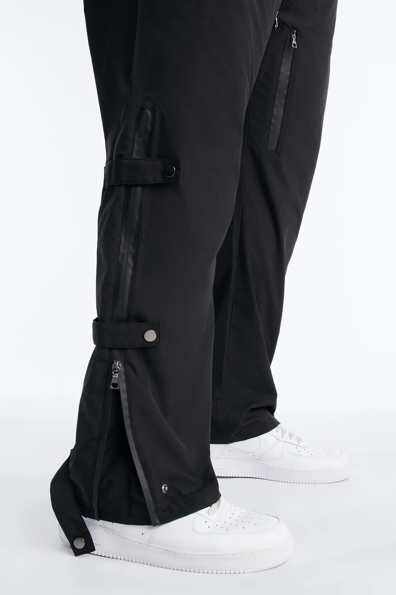 Slim Odyssey Multi Strap Pant - Black - Image 9