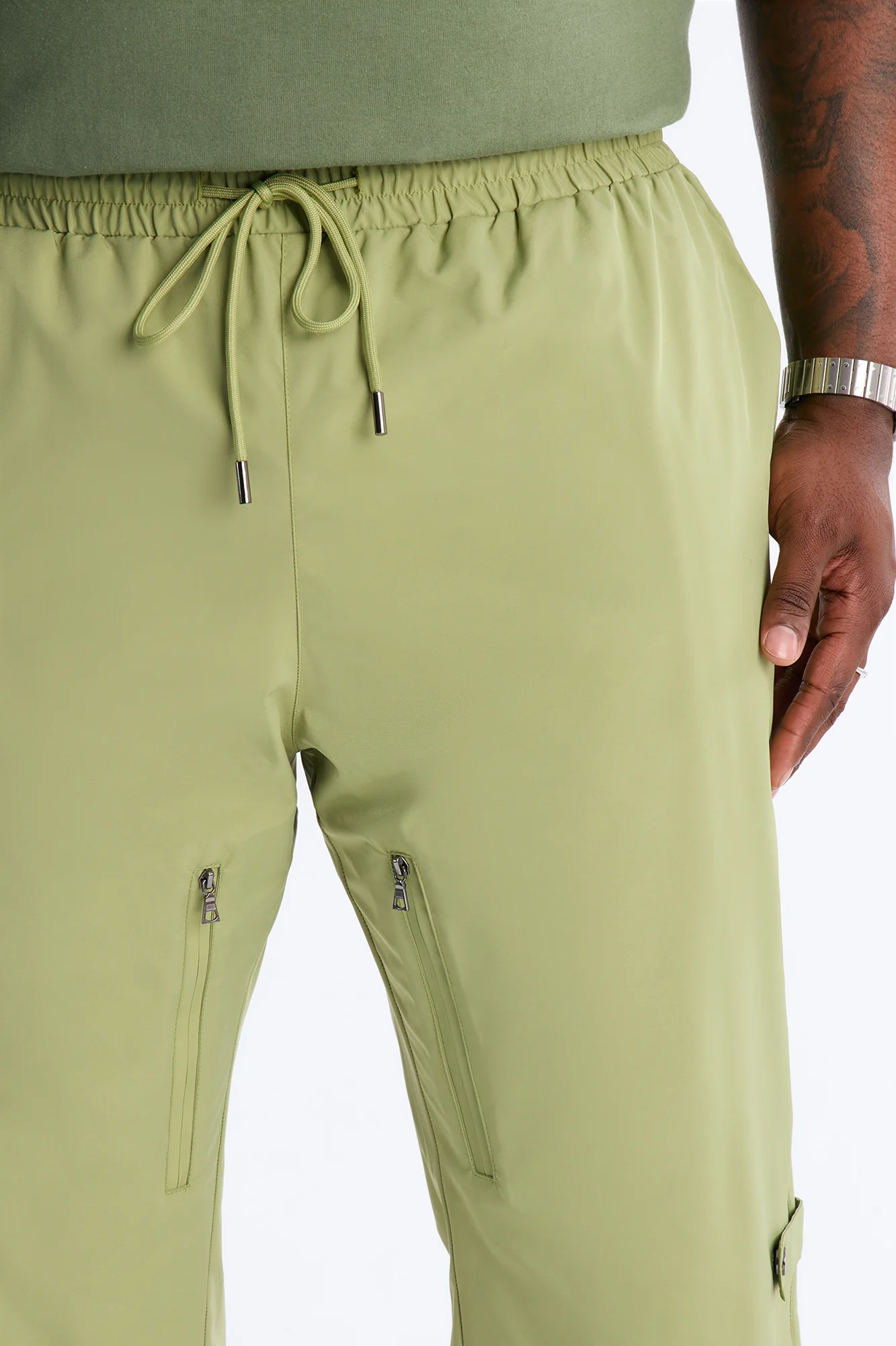 Slim Odyssey Multi Strap Pant - Sage - Image 8