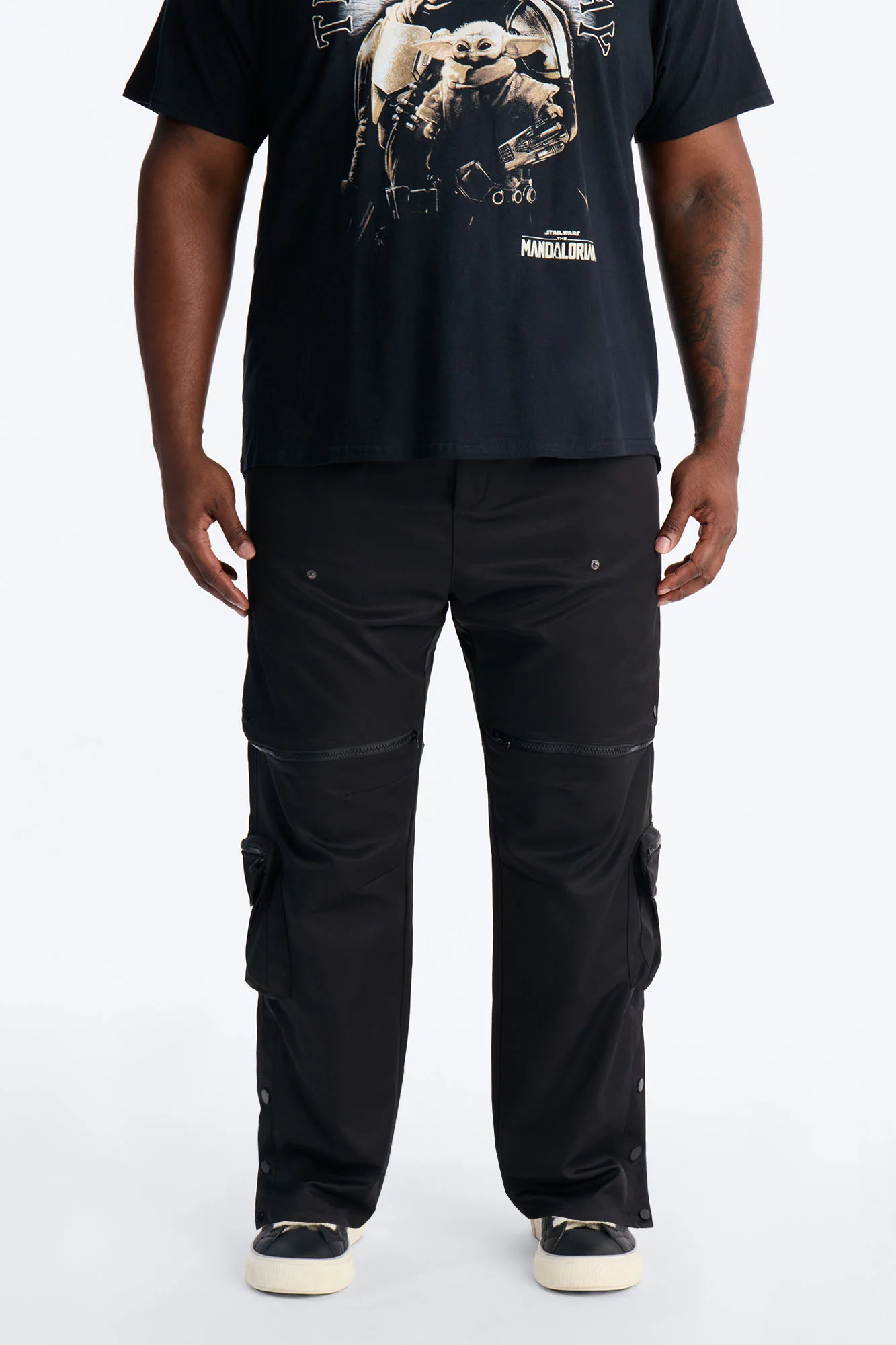 Slim Vector Deploy Zip Pant - Black - Image 6