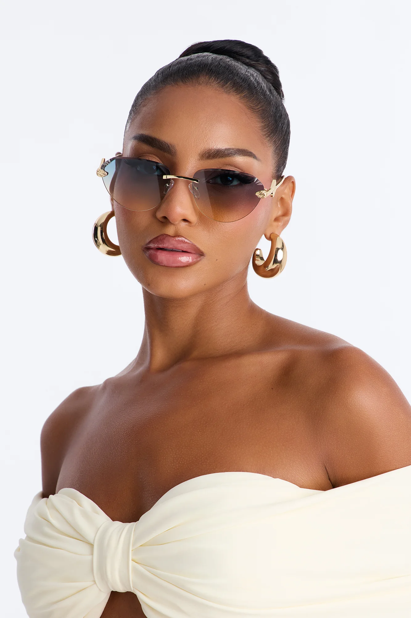 Snake Move Sunglasses - Blue/combo