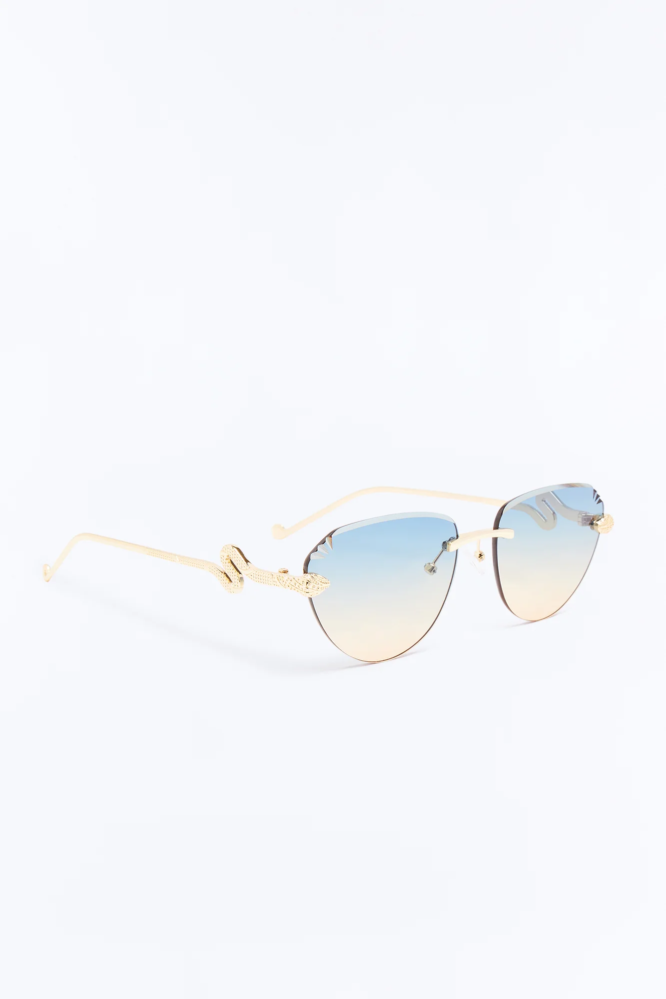 Snake Move Sunglasses - Blue/combo - Image 4