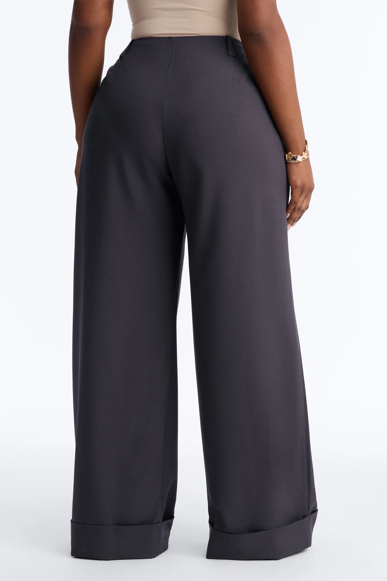 So Professional Low Rise Trouser Pants 33″ - Charcoal - Image 5