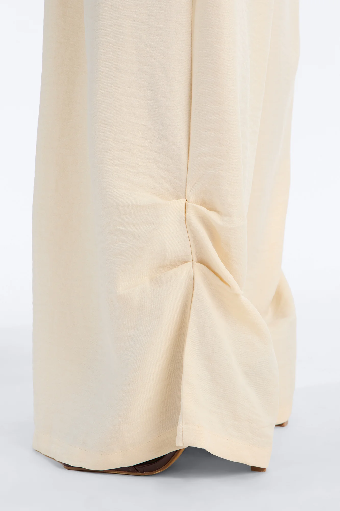 Sofie Cowl Wide Leg Jumpsuit - Yellow - Image 3