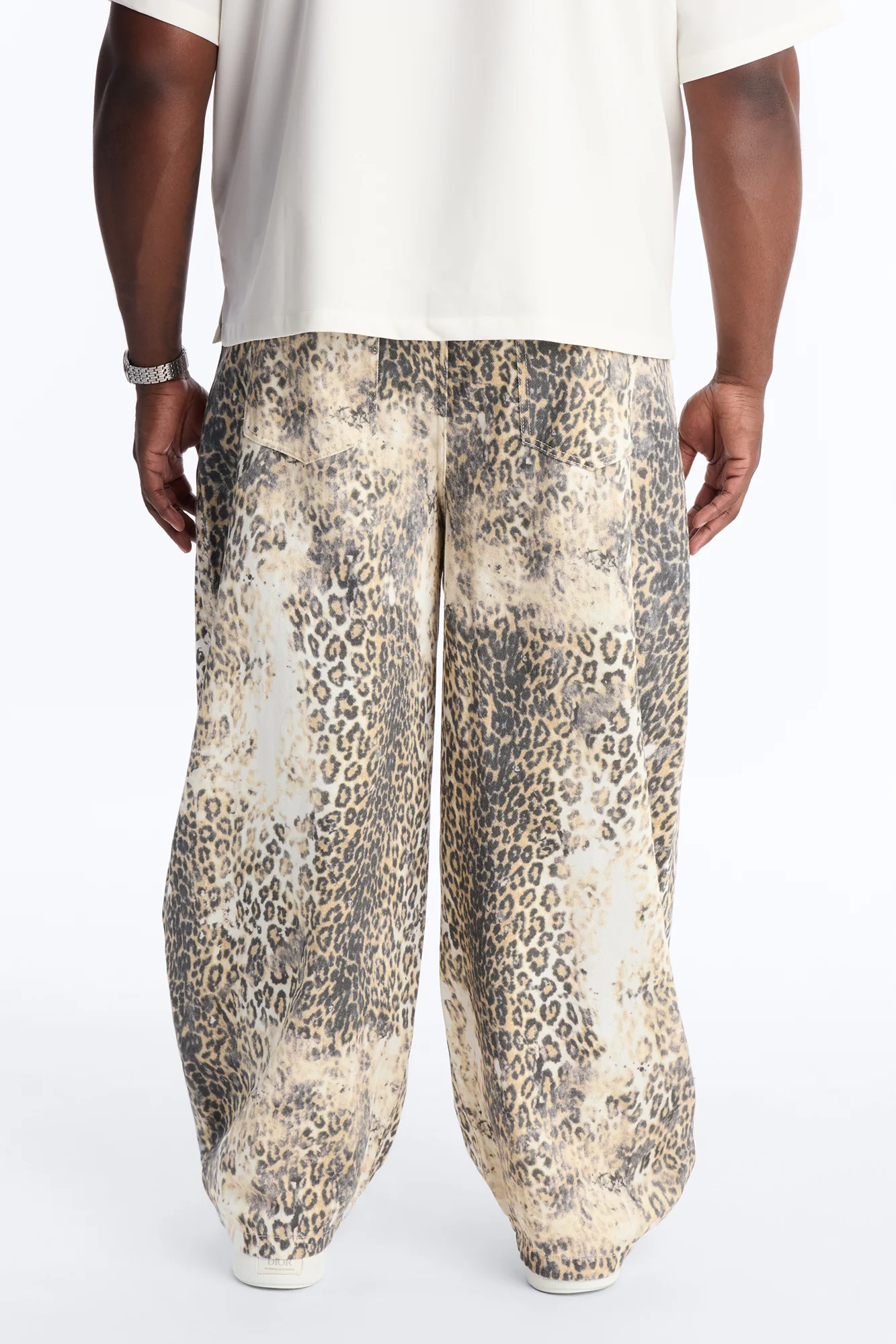 Soho Barrel Jean - Leopard - Image 9