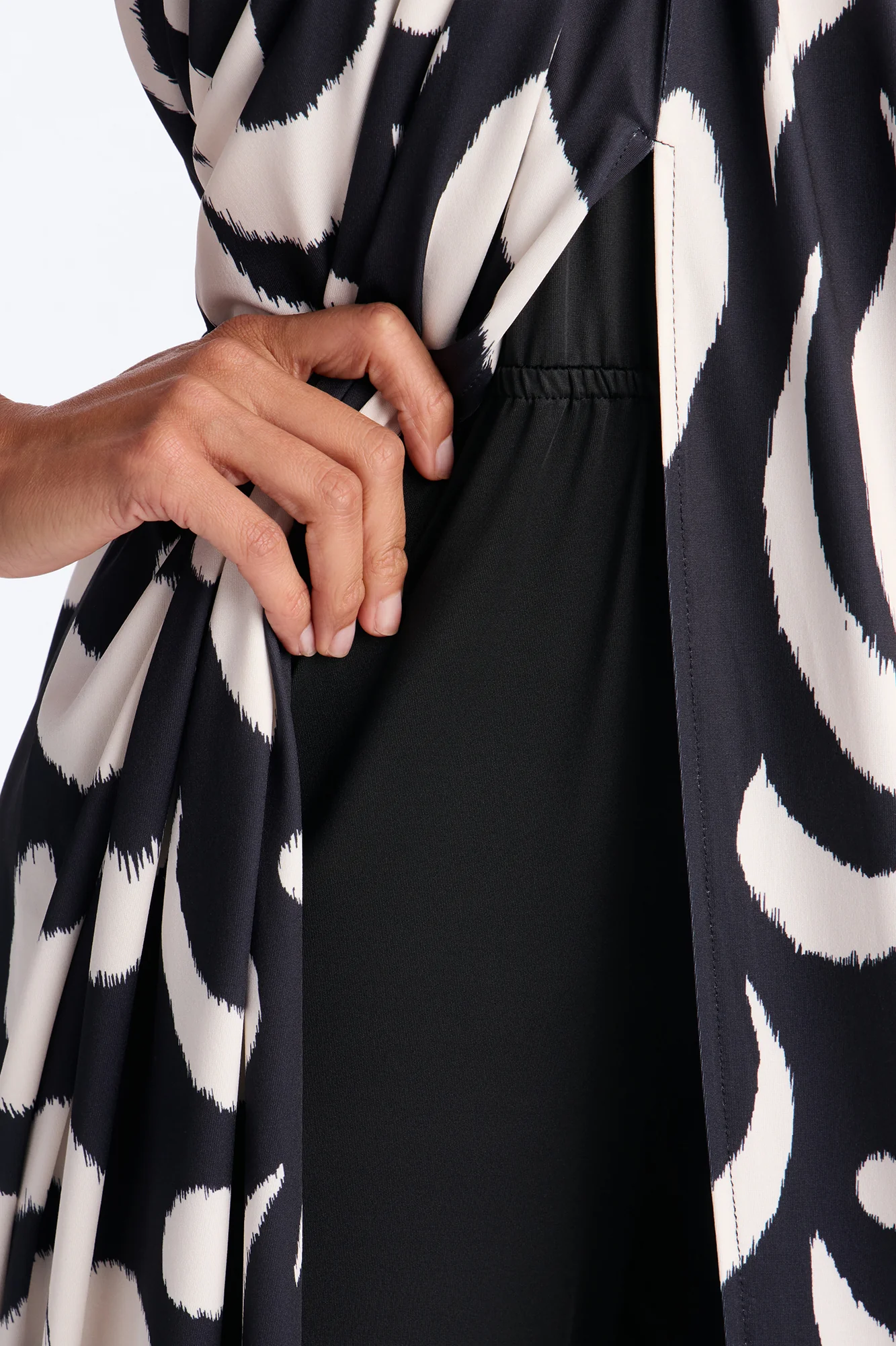 Solana Backless Halter Jumpsuit - Black - Image 3