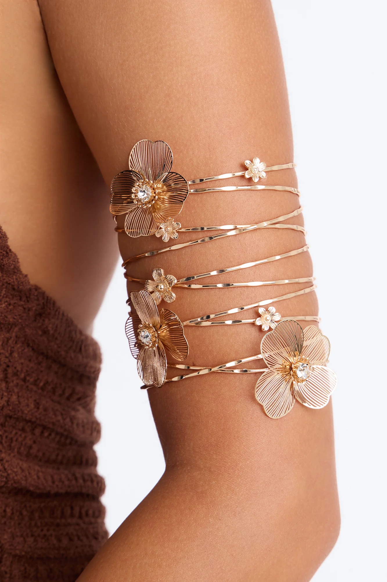Something Sweet Cuff Bracelet - Gold