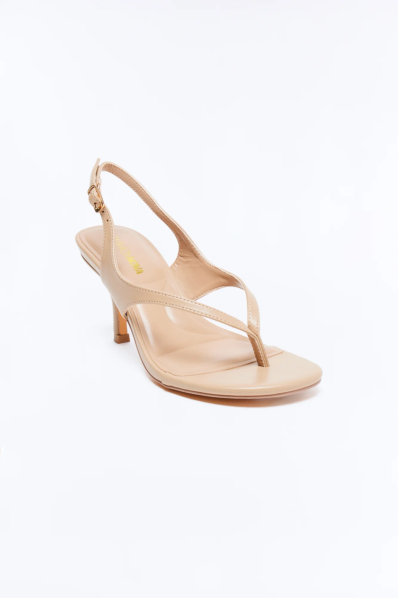 Sonoma Thong Slingback Heels - Nude - Image 2