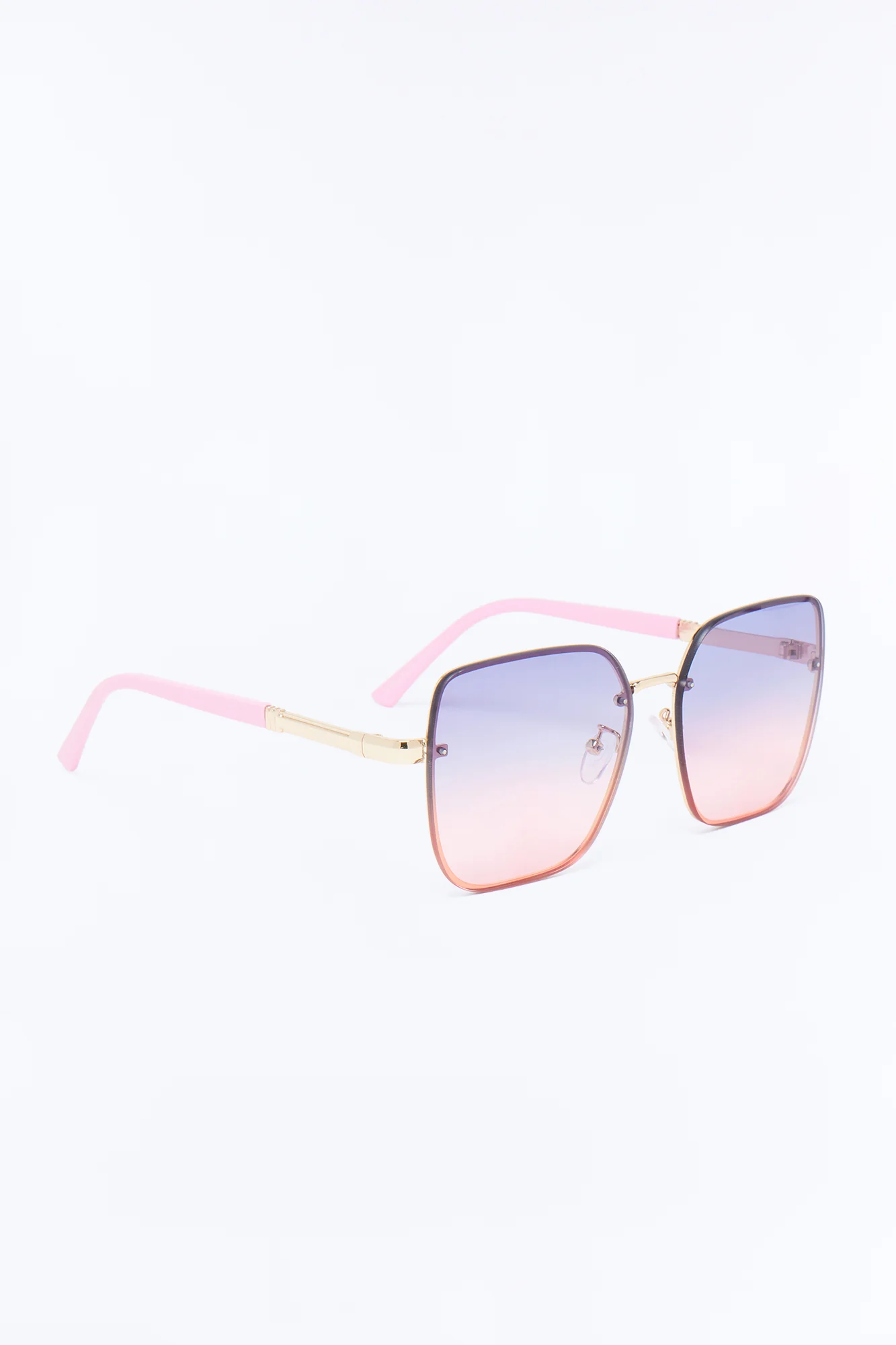 Sour Power Cat Eye Sunglasses - Pink/combo - Image 4