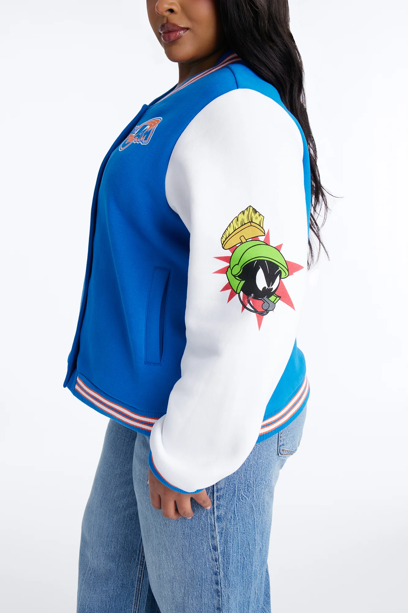 Space Jam Tune Squad Fleece Jacket - Blue - Image 8