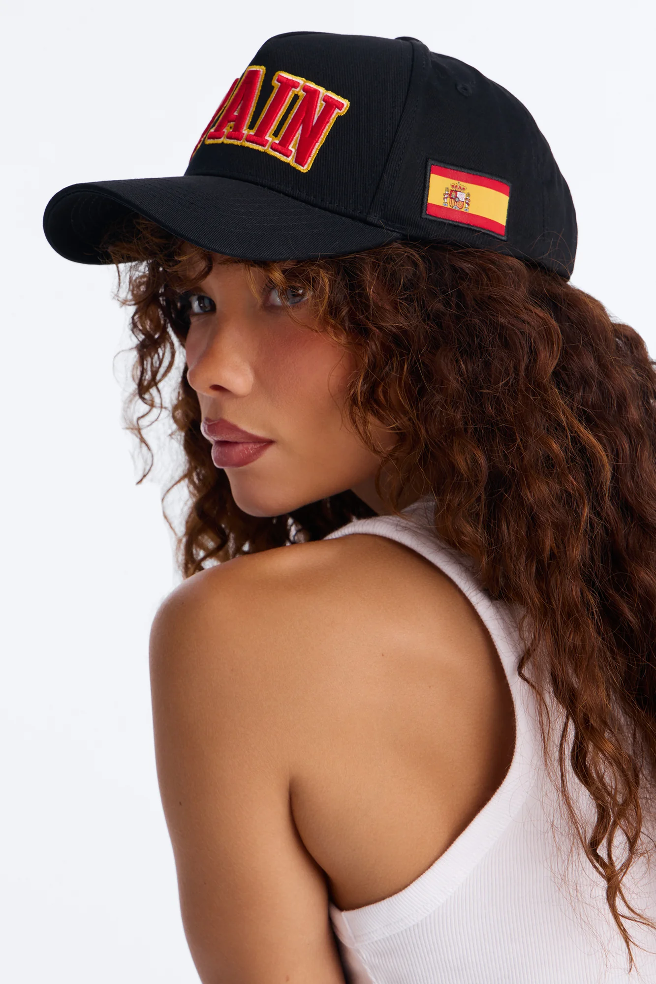 Spain Love Baseball Hat - Black/combo - Image 3