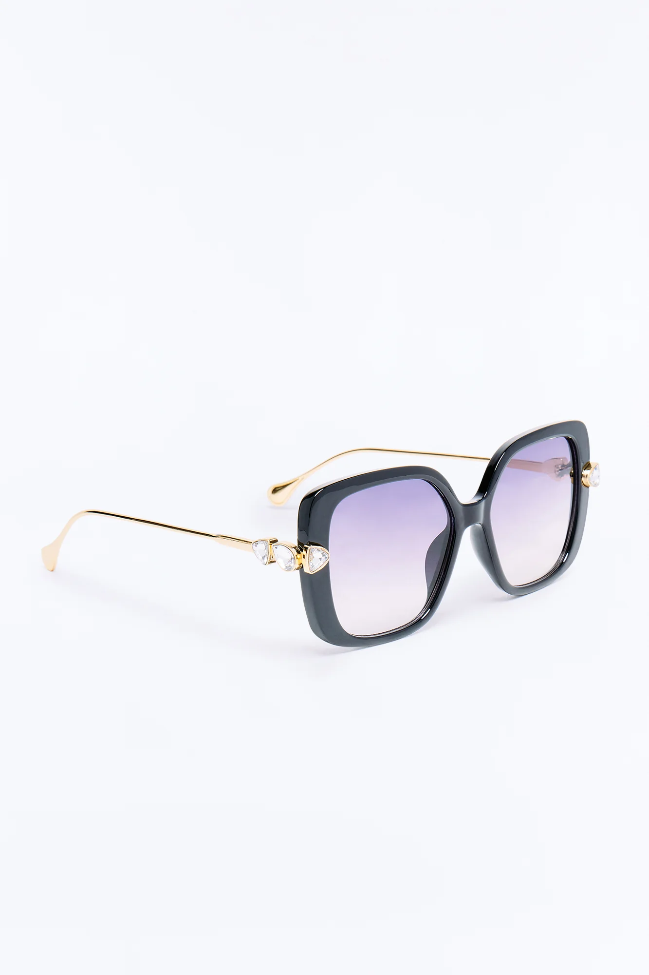 Sparkle In My Eye Sunglasses - Black - Image 4