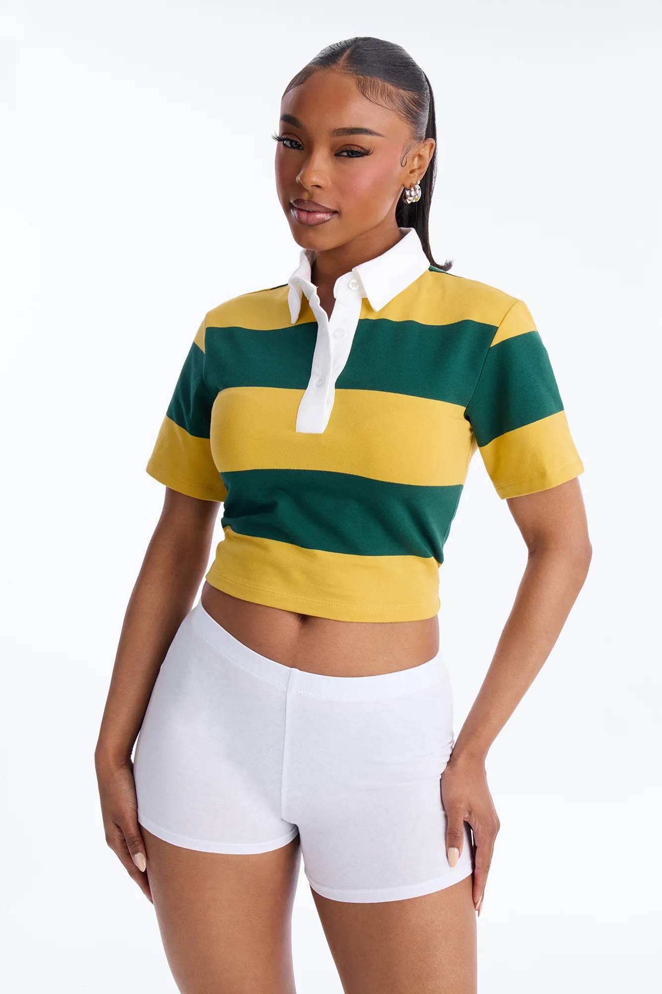 Sporty Era Polo Shirt - Yellow/combo - Image 2