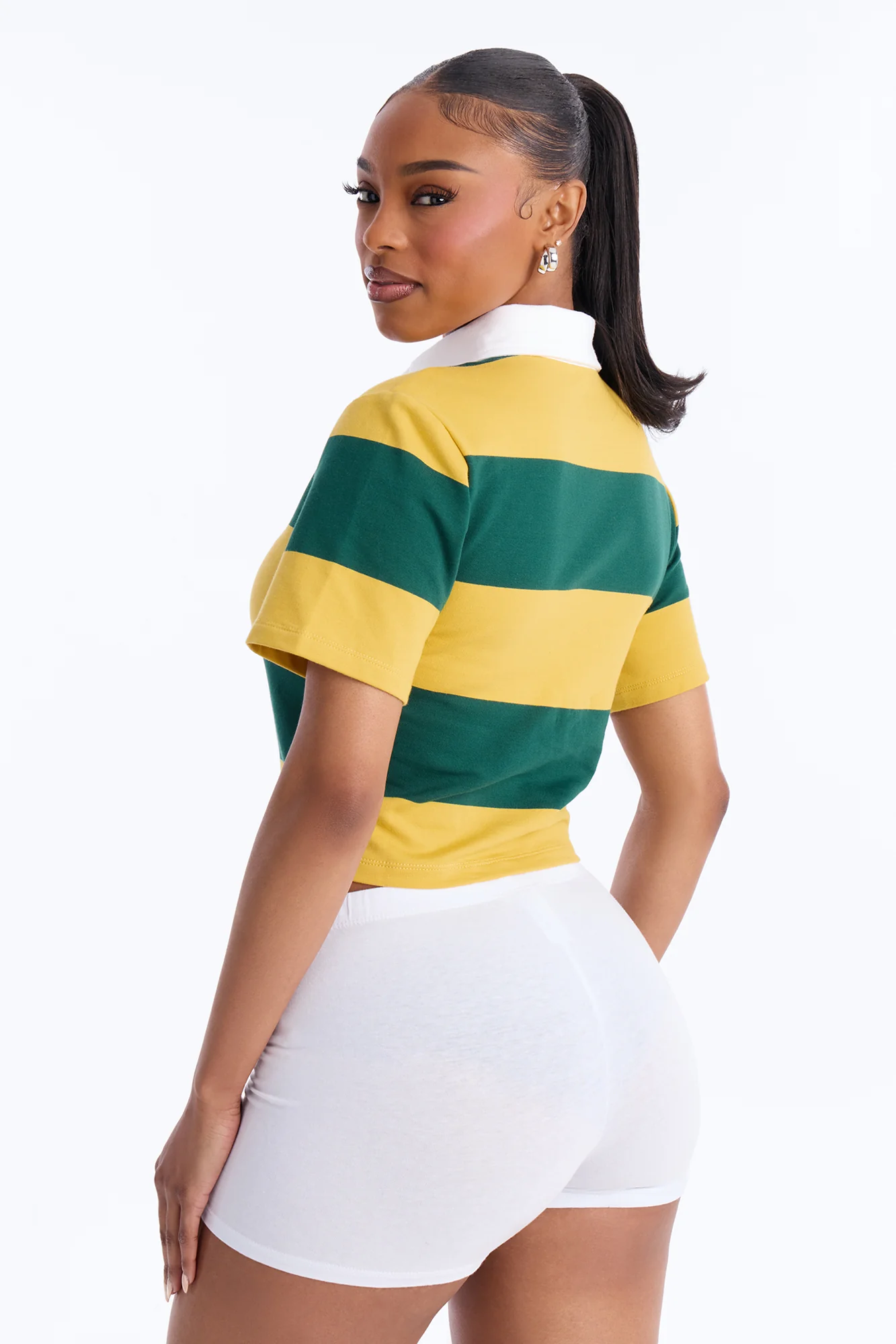 Sporty Era Polo Shirt - Yellow/combo - Image 4