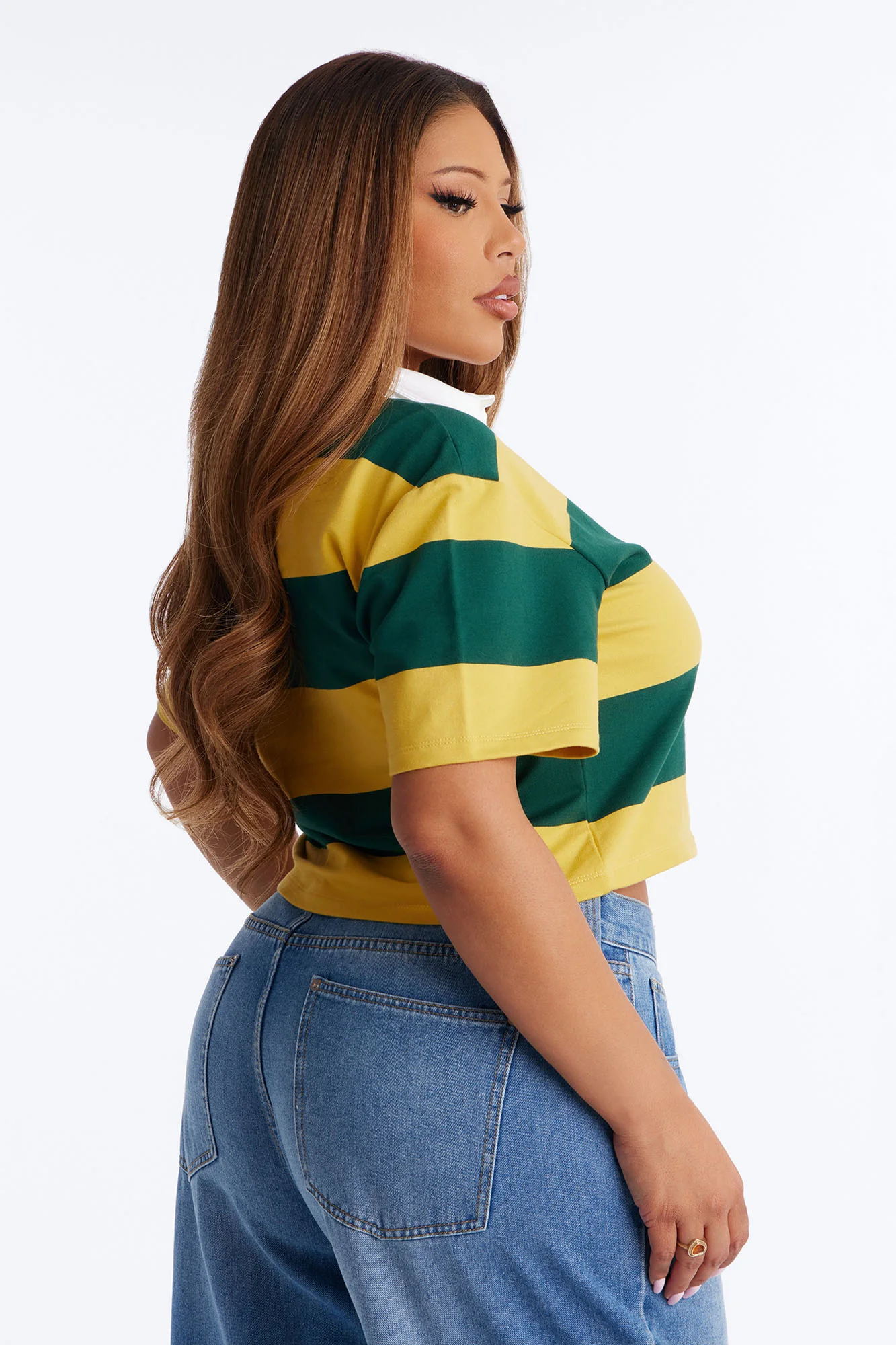 Sporty Era Polo Shirt - Yellow/combo - Image 8