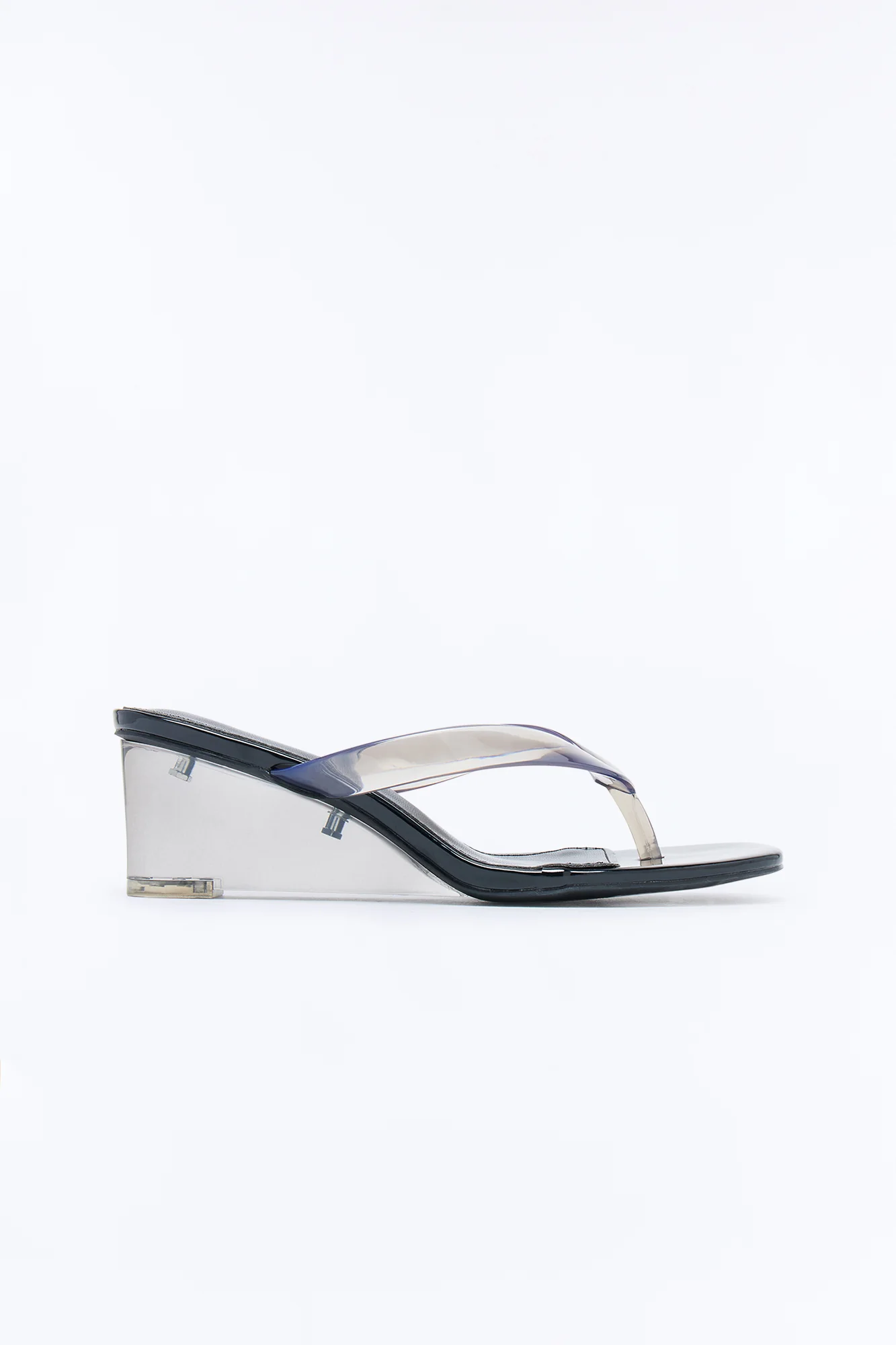 Spree Thong Wedges - Black