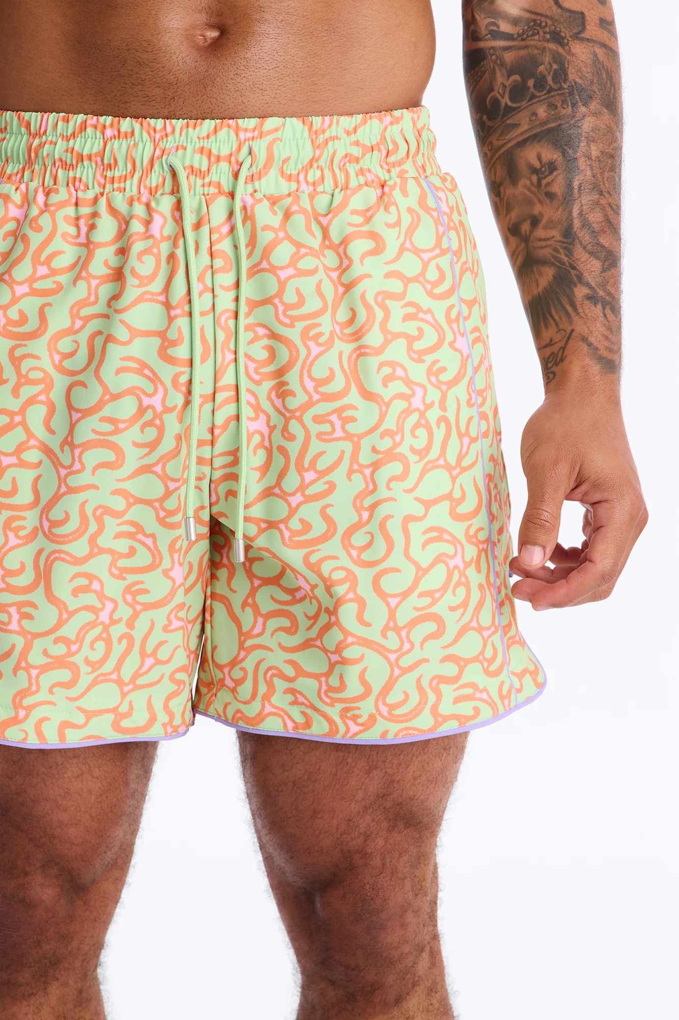Spring Break Fling Swim Trunk 6″ - Multi Color - Image 4