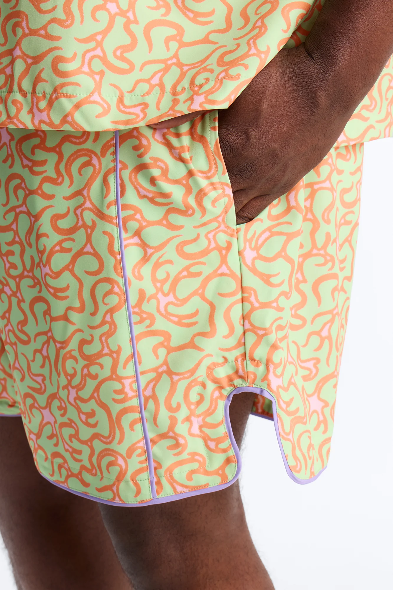 Spring Break Fling Swim Trunk 6″ - Multi Color - Image 9