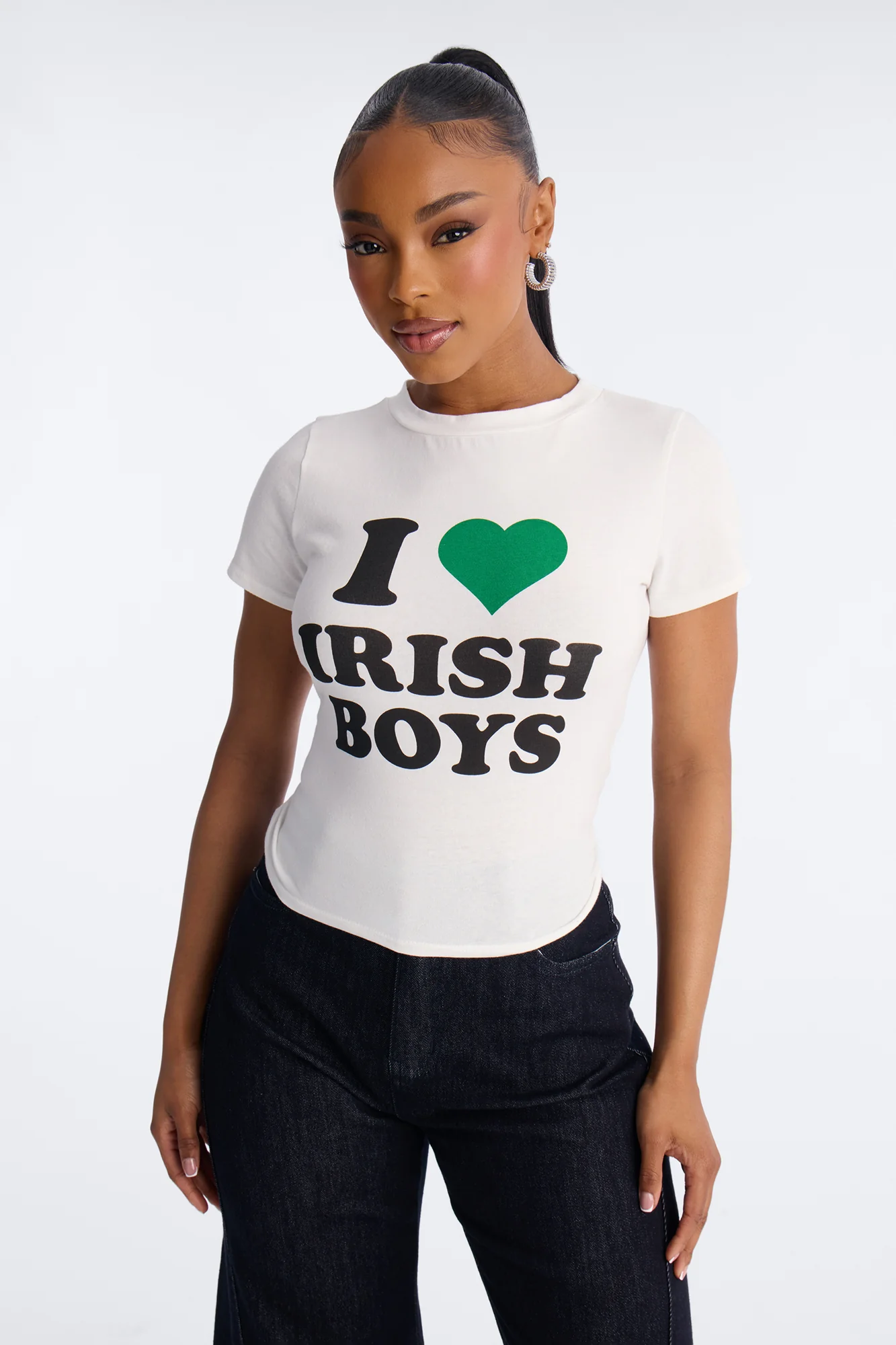 St. Patrick's Day I Heart Irish Boys - White - Image 2